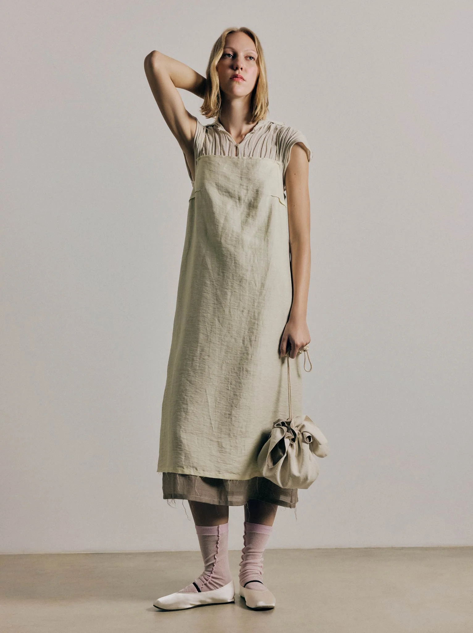Rus Honkai Top - Stone Beige - Image 3