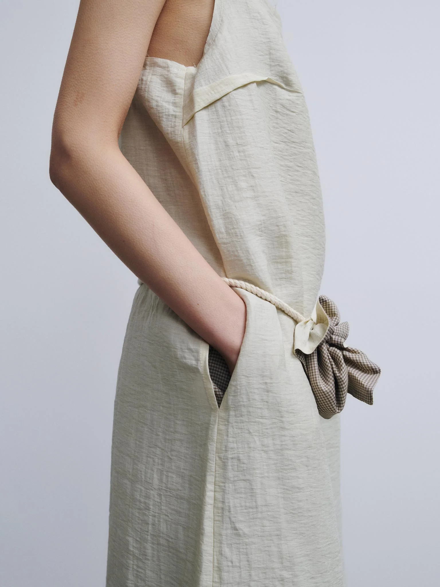 Rus Muso Dress - Crema - Image 6