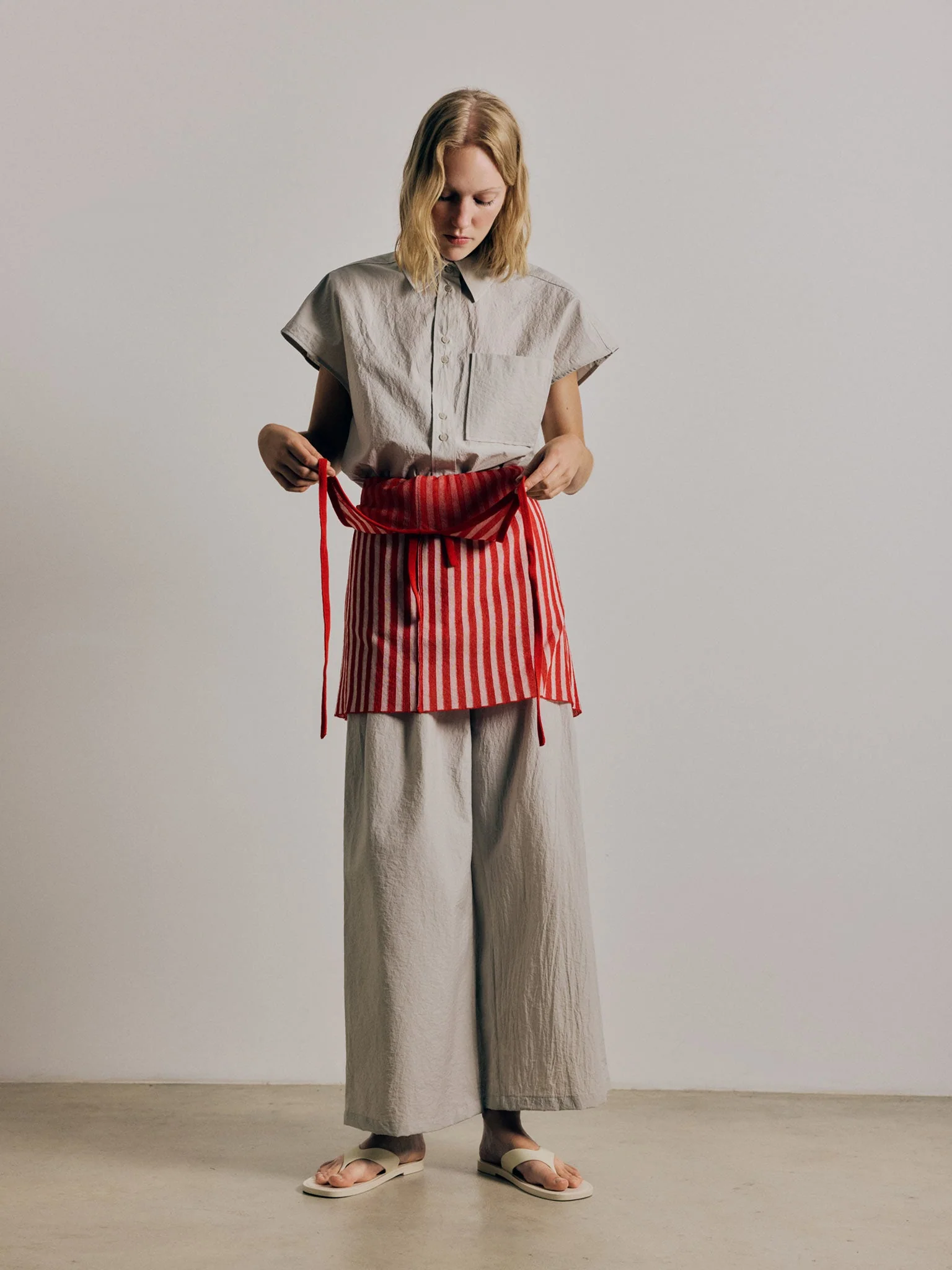 Rus Onemu Pants - Cement - Image 6