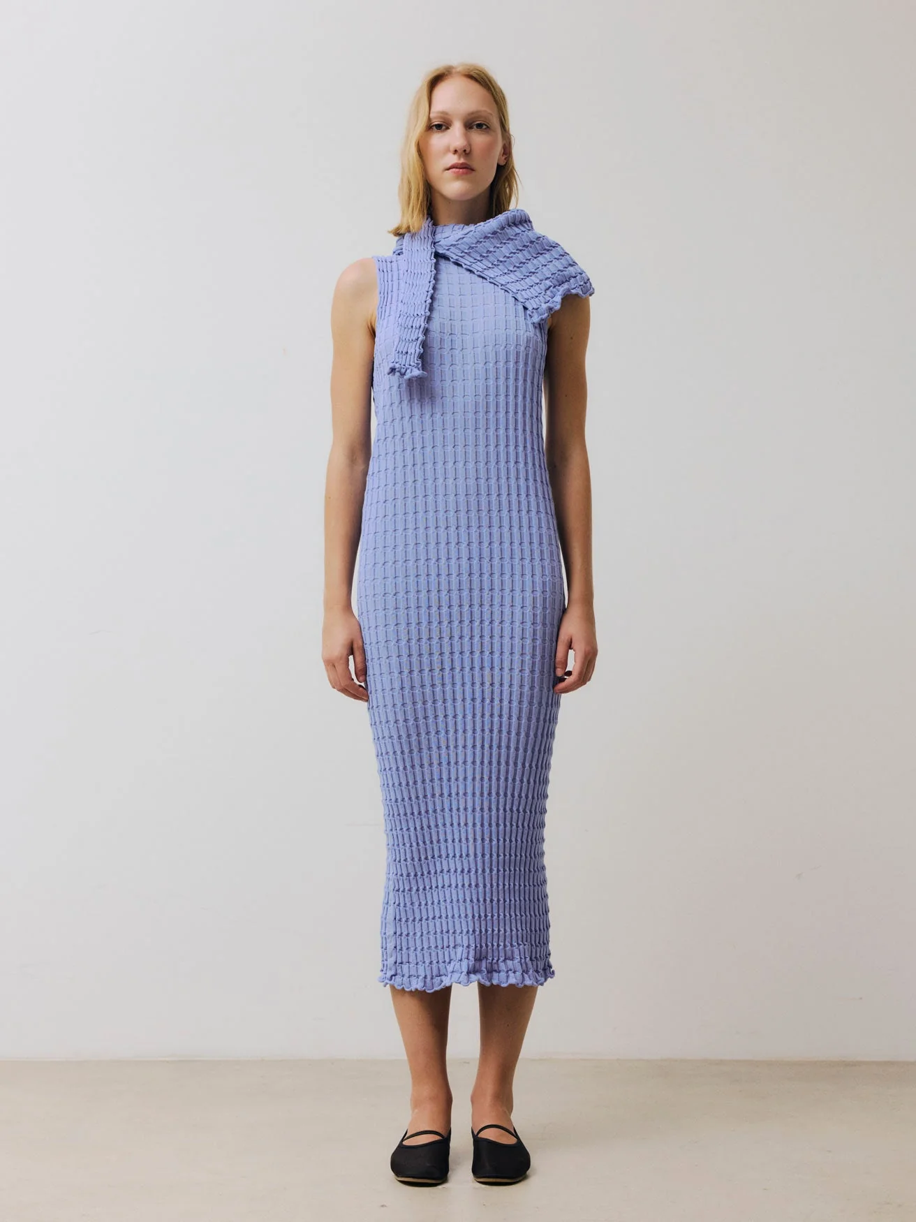 Rus Udon Dress - Salvia Blue - Image 3