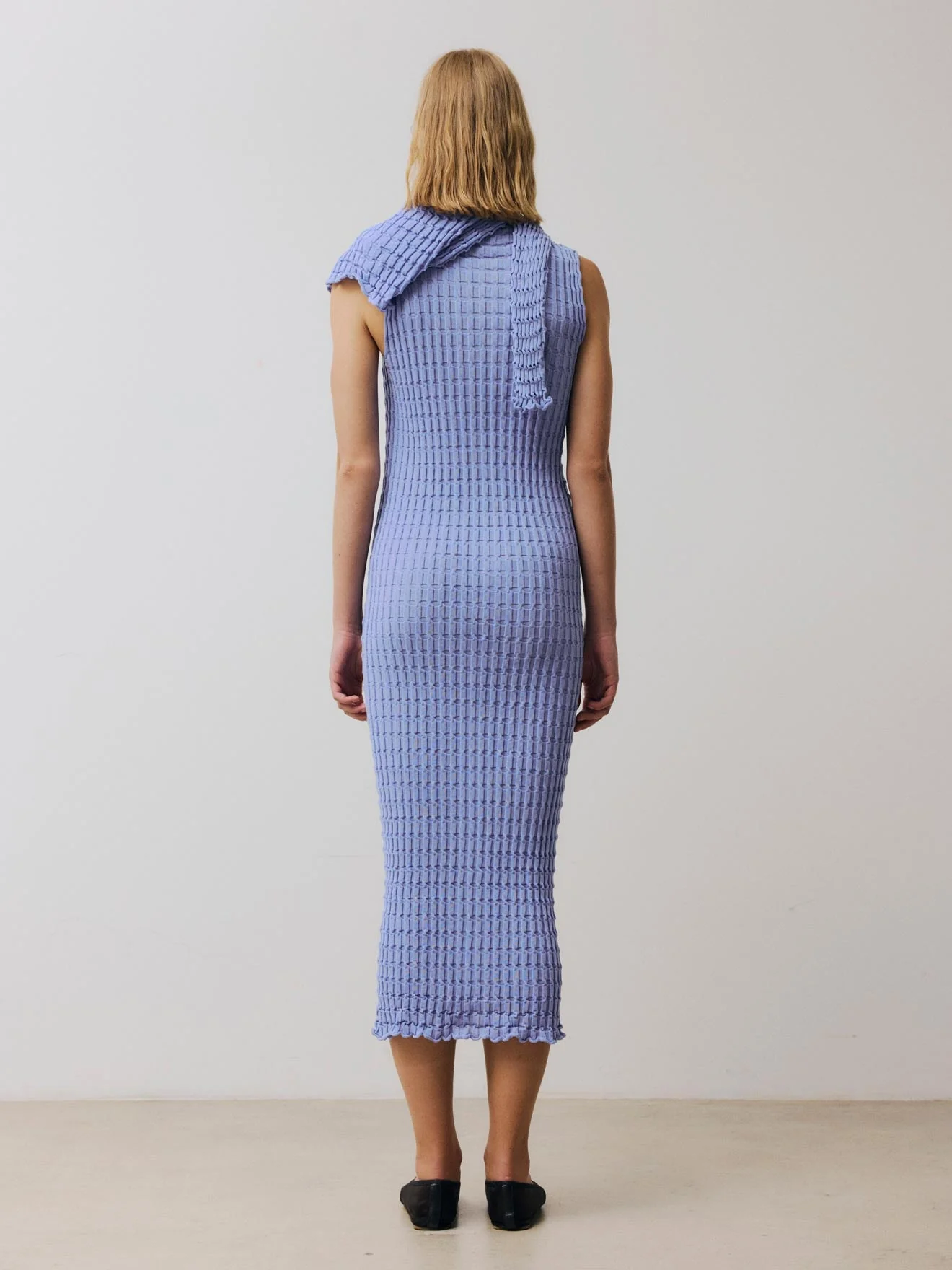 Rus Udon Dress - Salvia Blue - Image 4