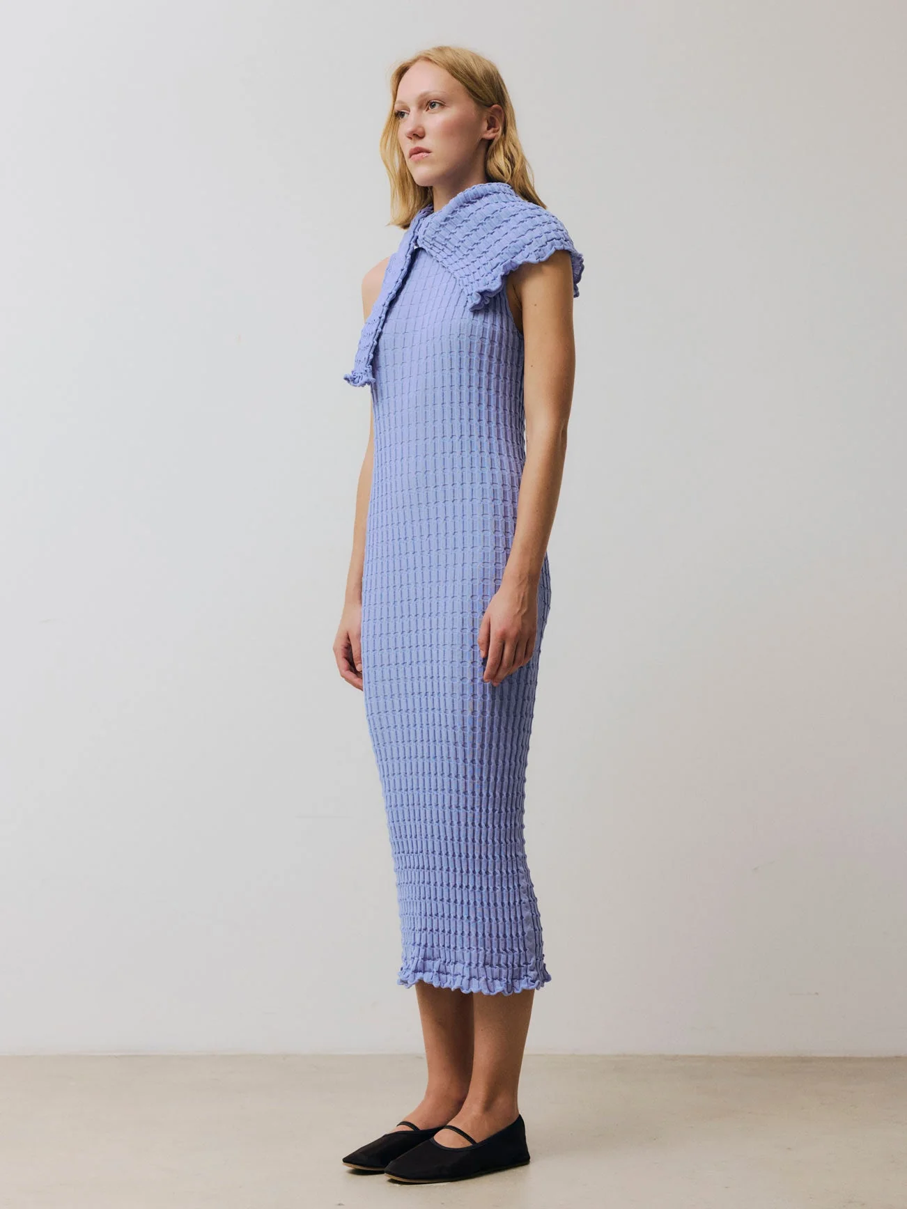 Rus Udon Dress - Salvia Blue - Image 5
