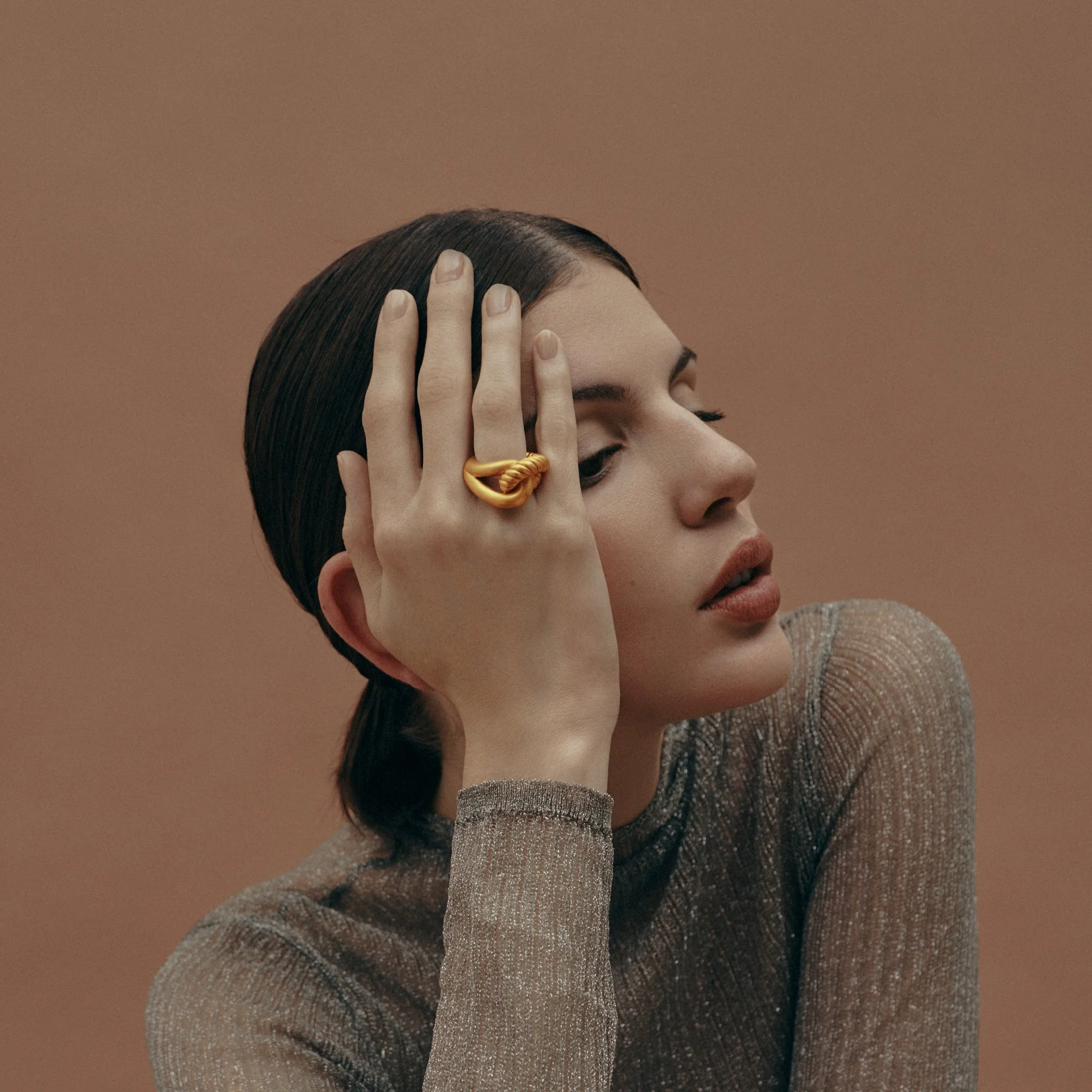 MING YU WANG Cine Ring - 18k Gold - Image 4