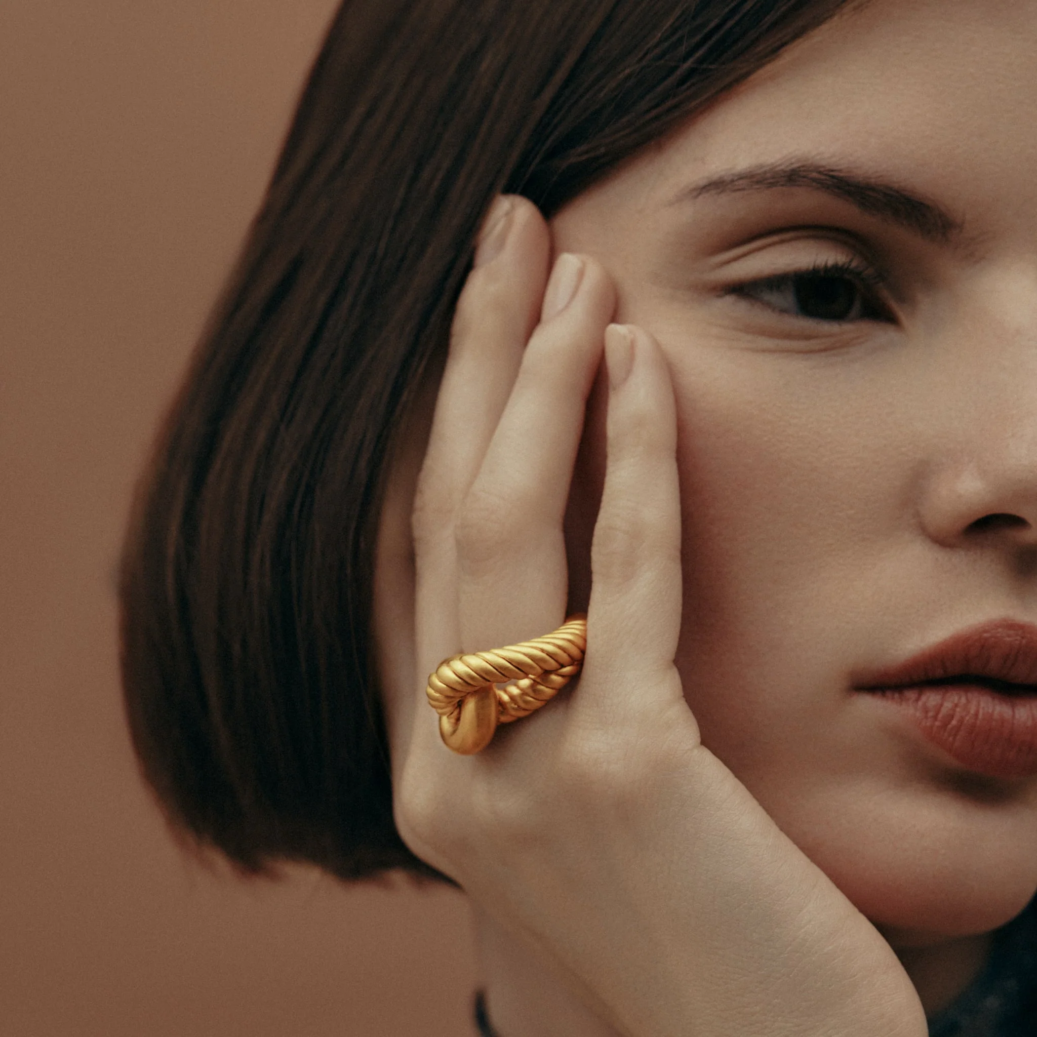 MING YU WANG Cine Ring - 18k Gold - Image 6