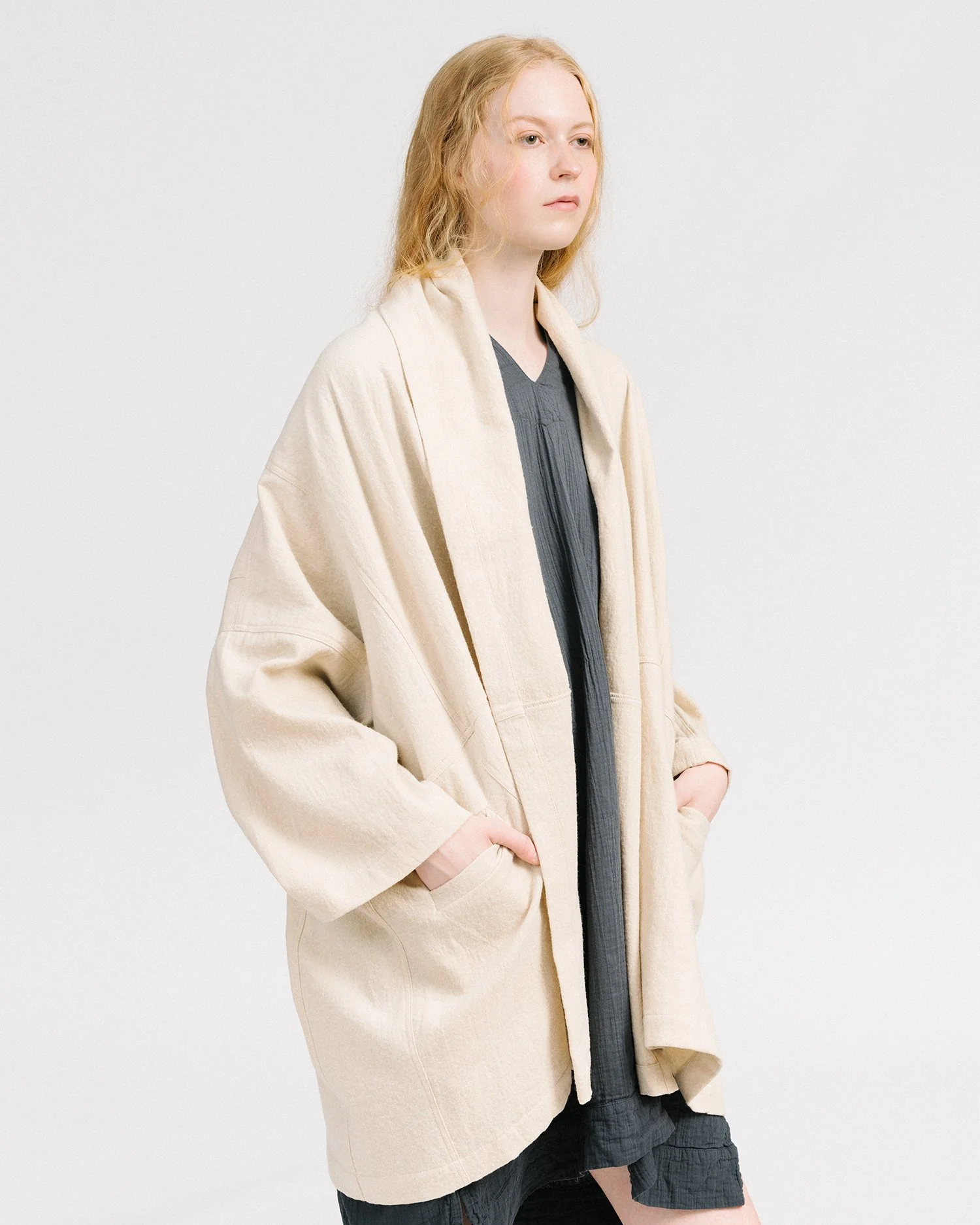 Atelier Delphine Antwerp Coat - Cream - Image 2