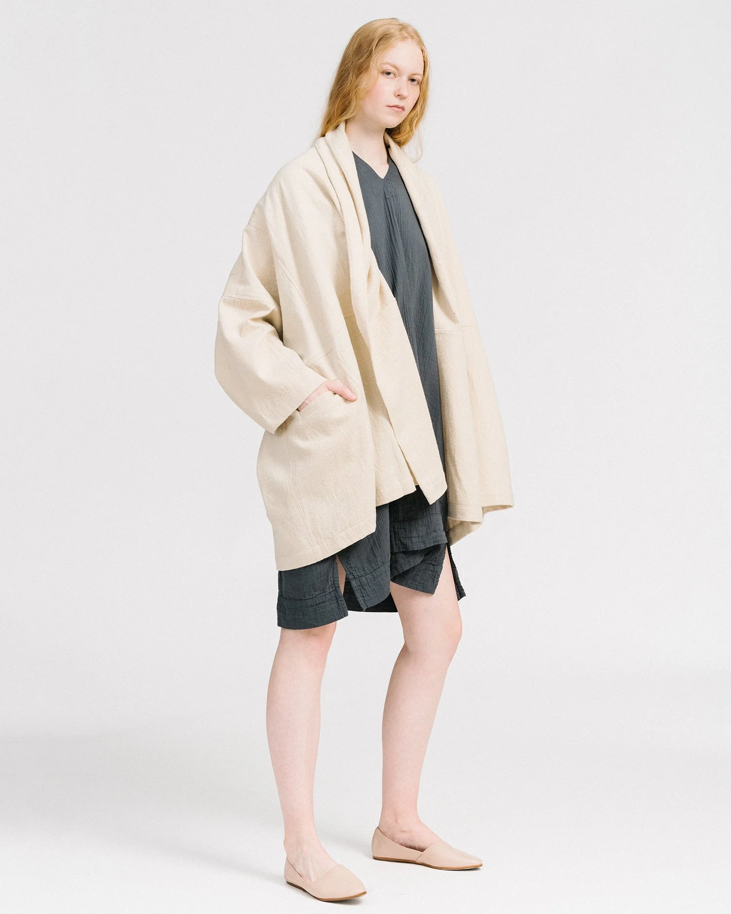 Atelier Delphine Antwerp Coat - Cream - Image 3