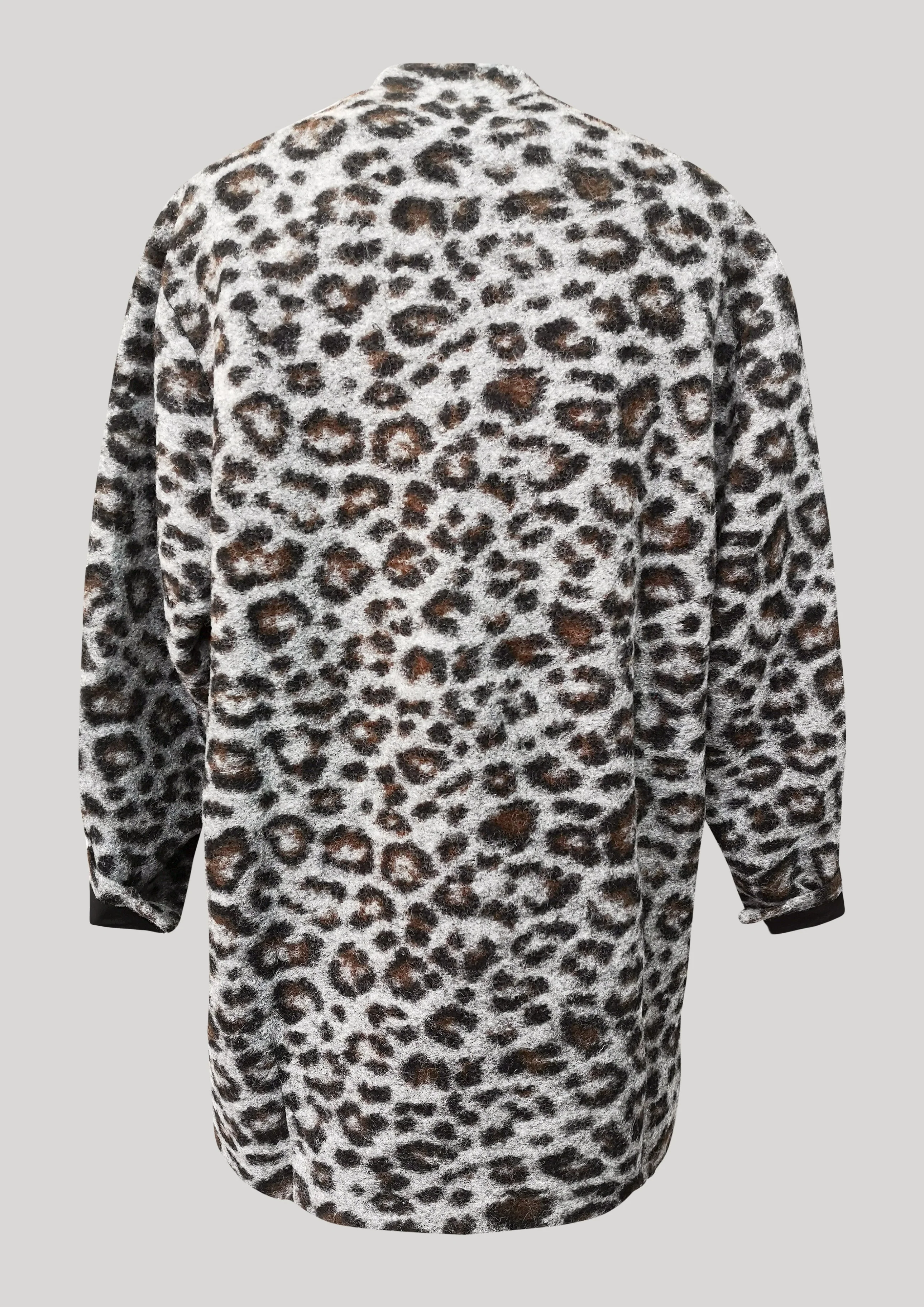 Berenik WOOL CARDIGAN - animal print - Image 8