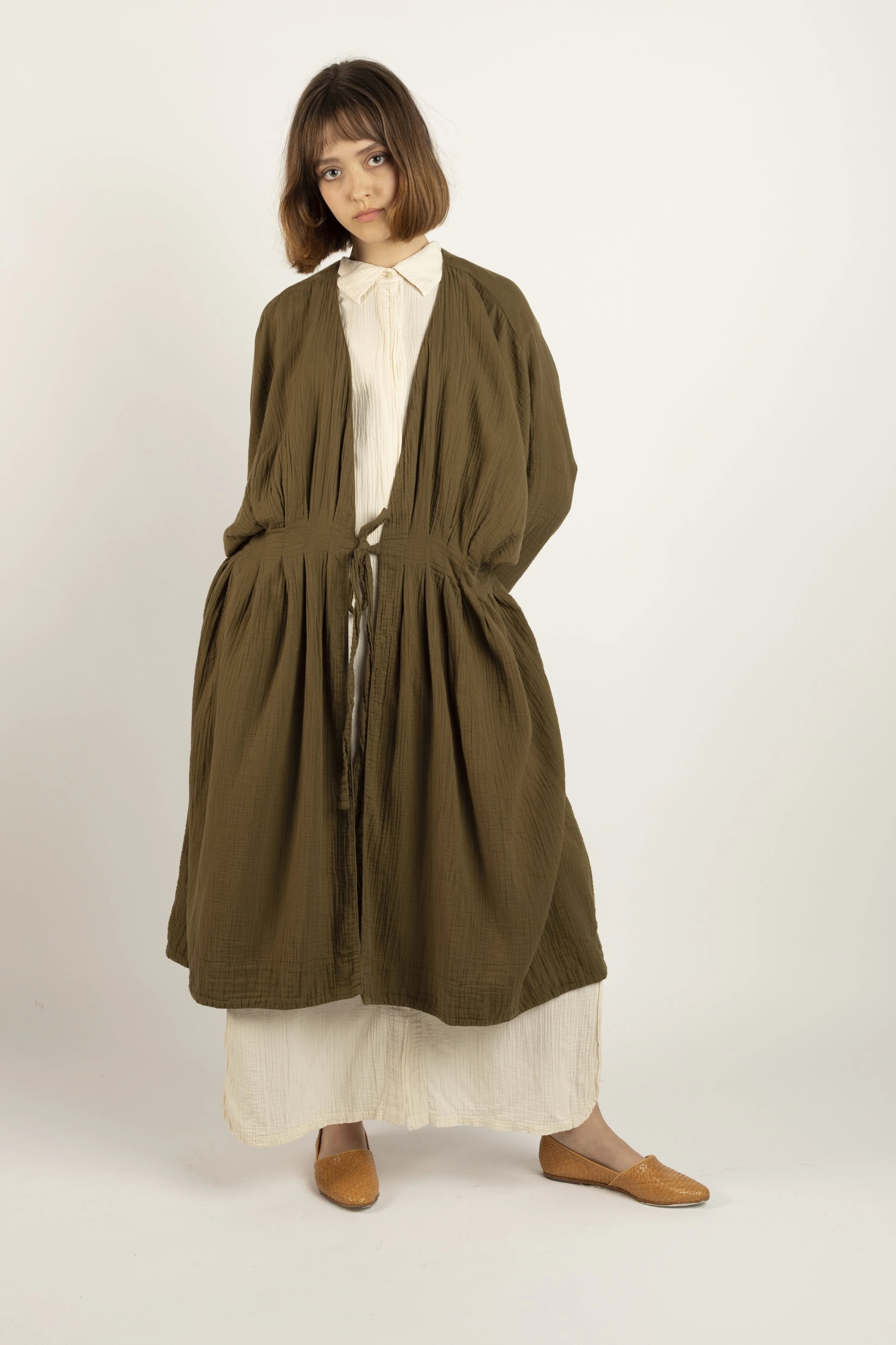 Atelier Delphine Zoe coat - kelp - Image 2
