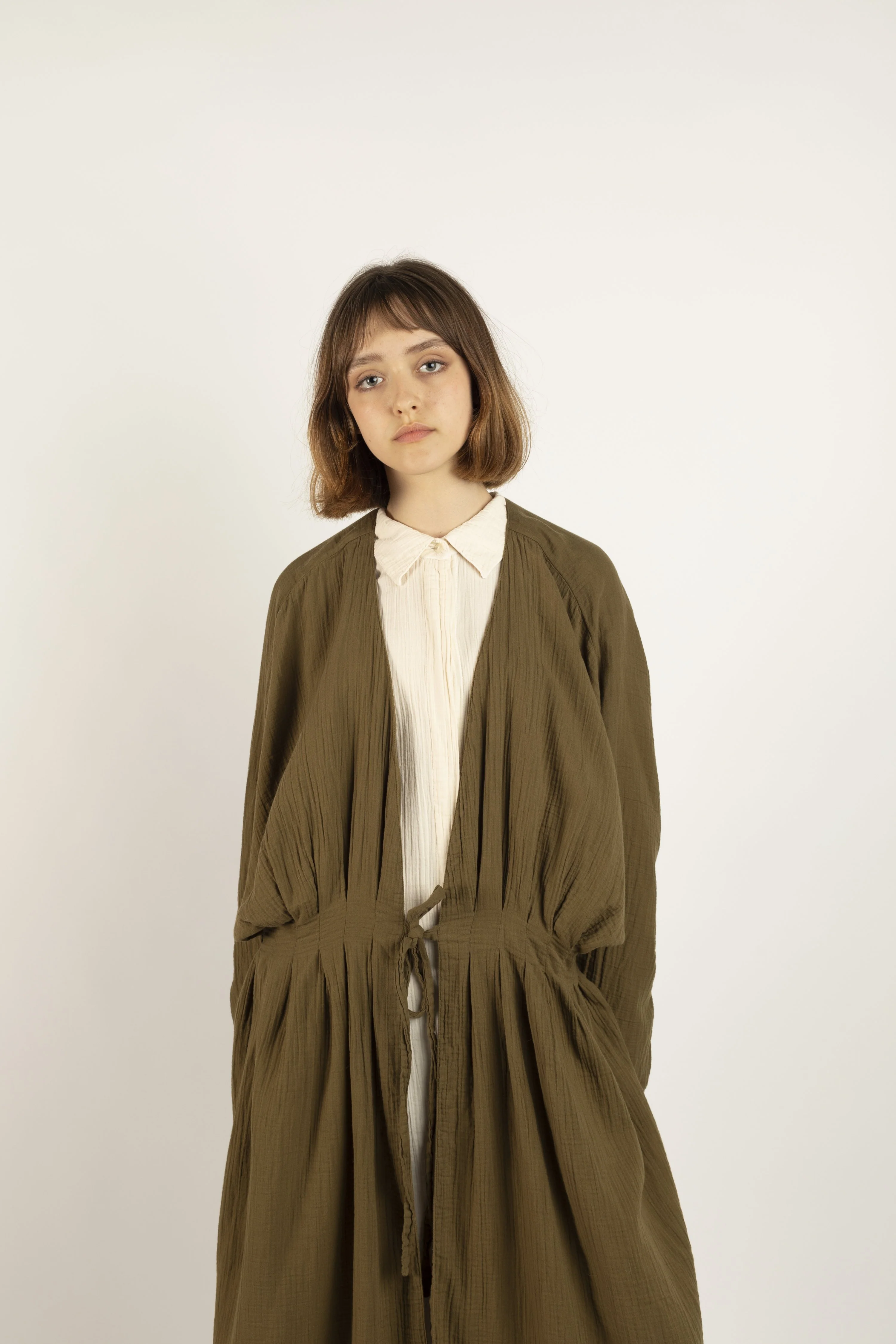Atelier Delphine Zoe coat - kelp - Image 3