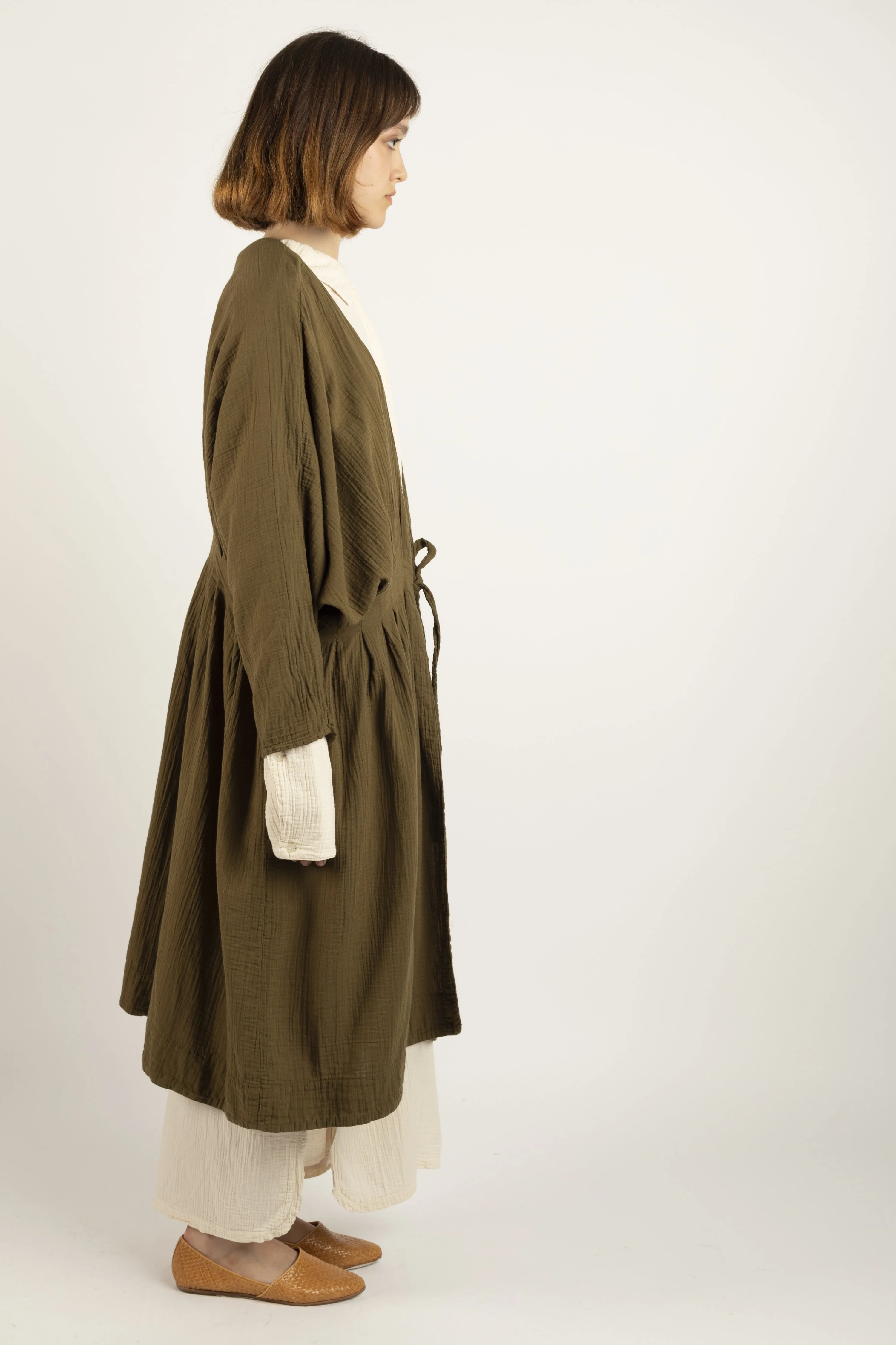 Atelier Delphine Zoe coat - kelp - Image 4