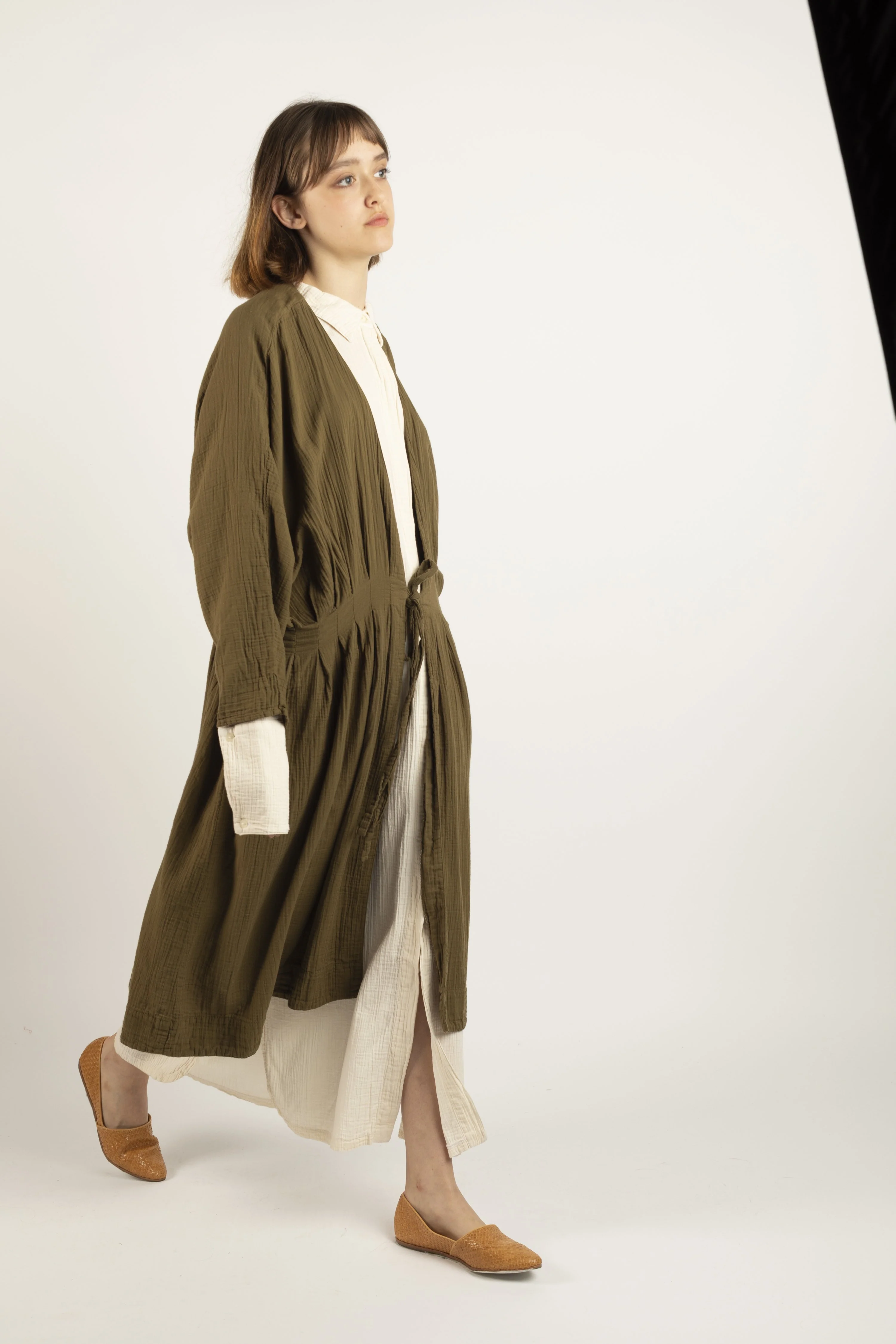 Atelier Delphine Zoe coat - kelp - Image 6