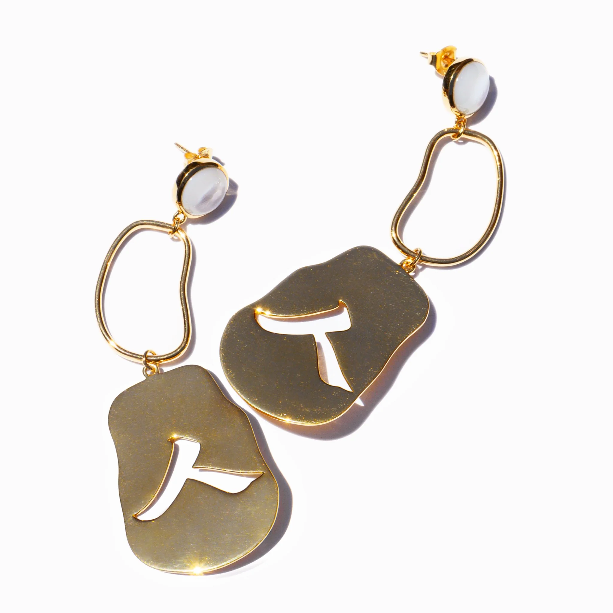 MING YU WANG Human Earrings - Image 3