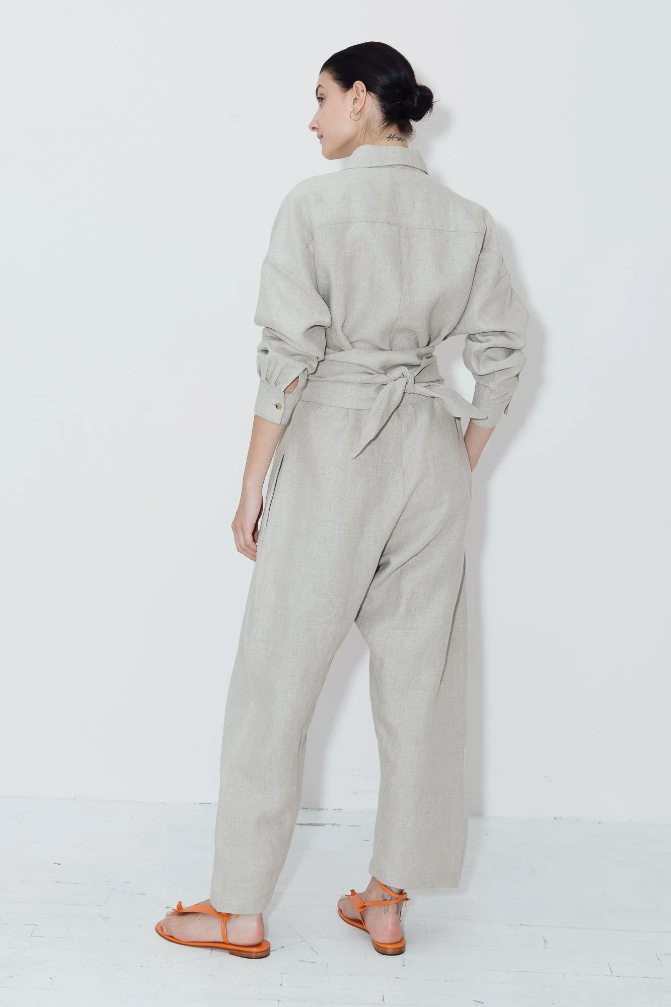 Phoenicia Heavy Linen Ren Jumpsuit - Phoenicia - Image 2