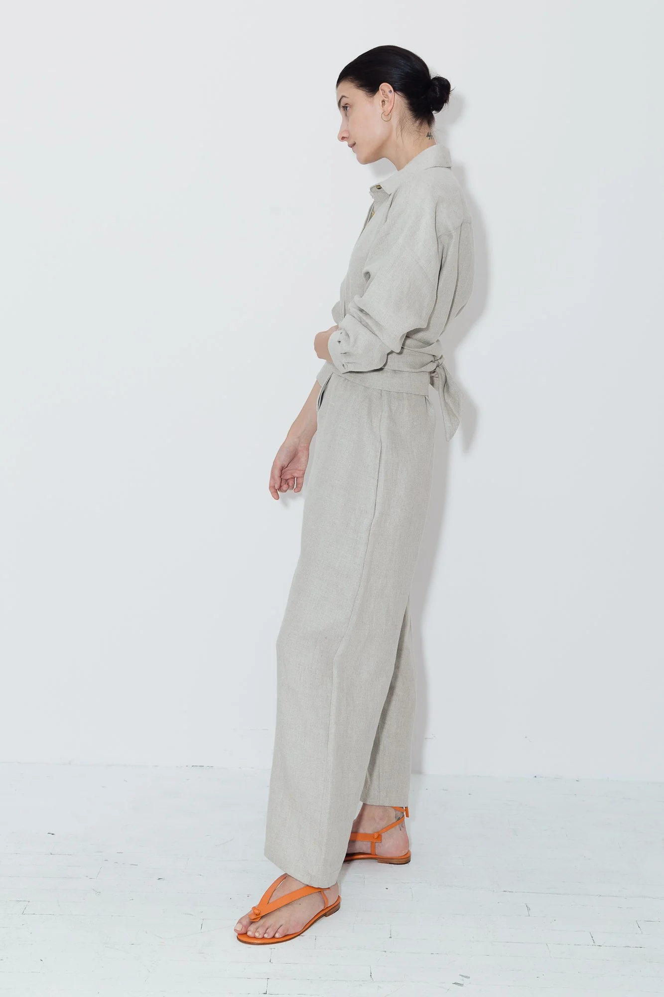 Phoenicia Heavy Linen Ren Jumpsuit - Phoenicia - Image 3