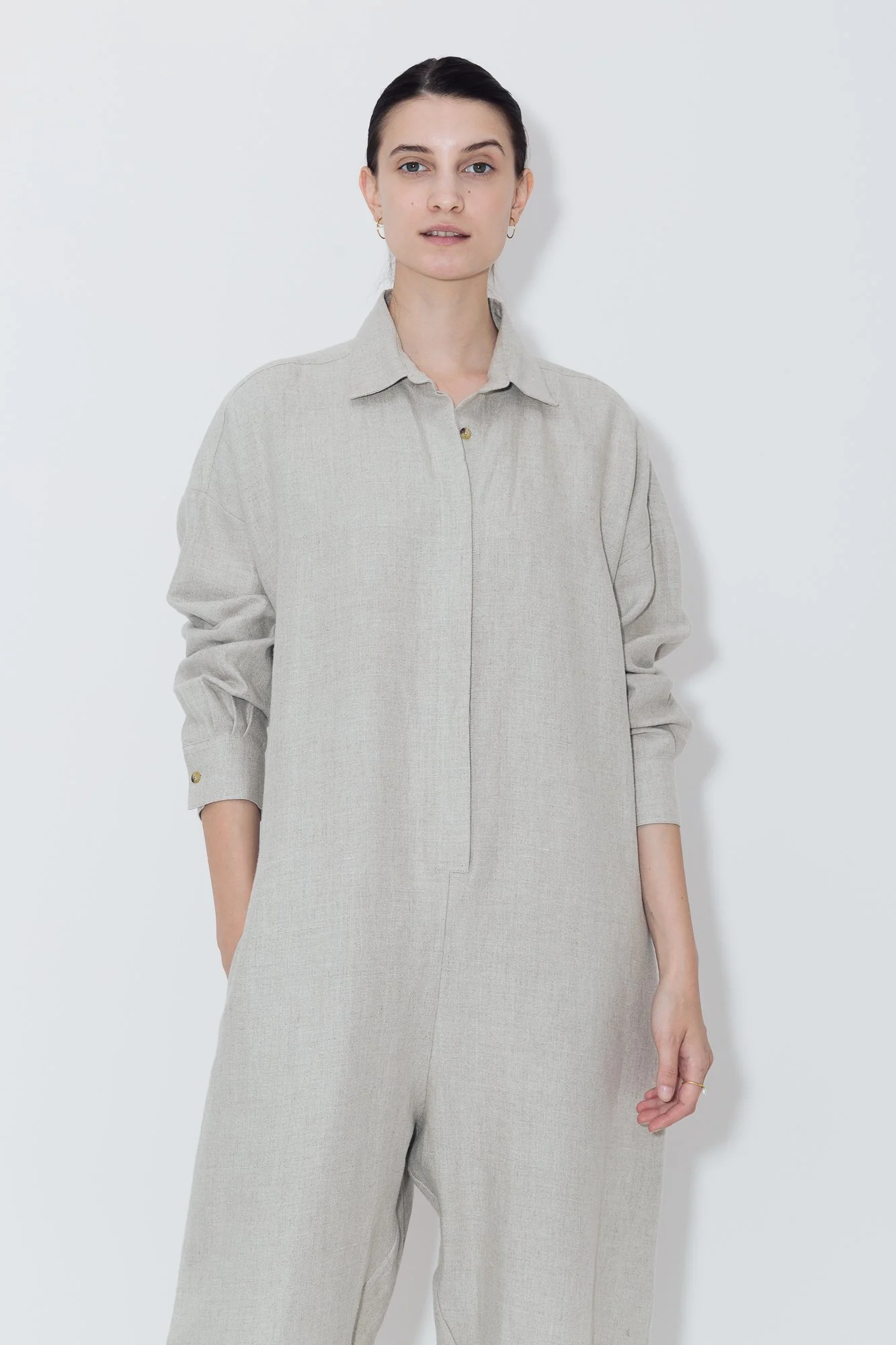 Phoenicia Heavy Linen Ren Jumpsuit - Phoenicia - Image 5
