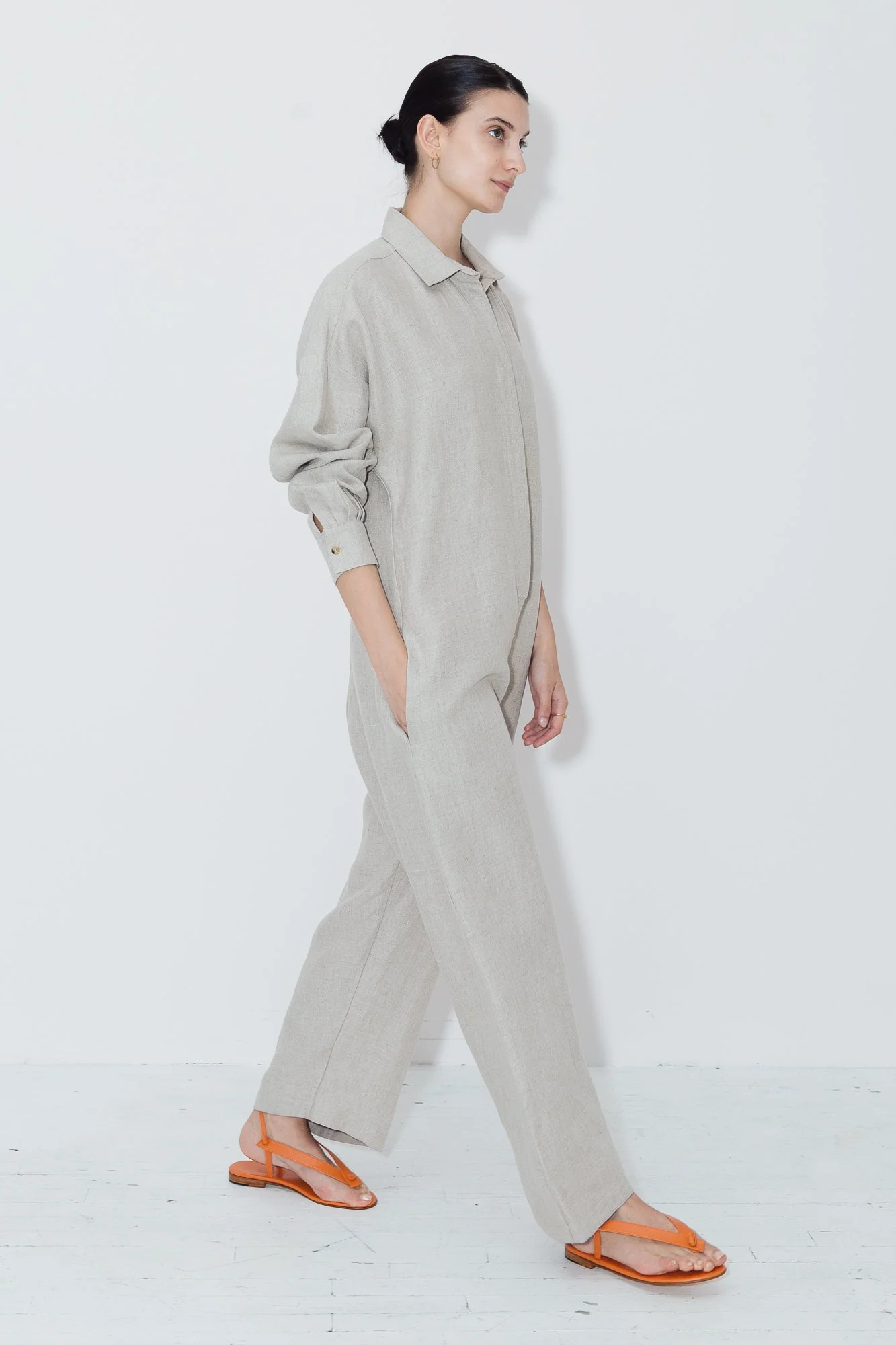 Phoenicia Heavy Linen Ren Jumpsuit - Phoenicia - Image 6