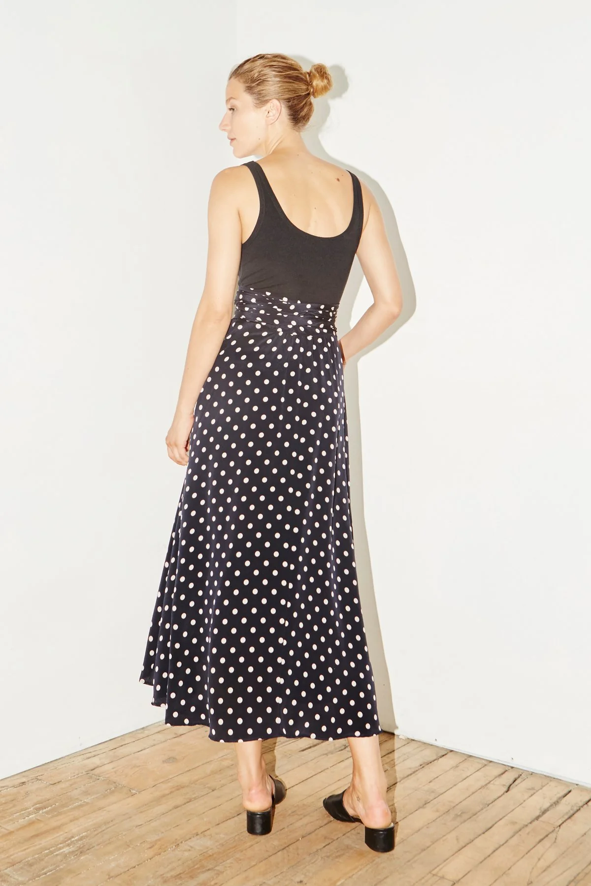 Datura Silk Alma Skirt - POLKA - Image 4