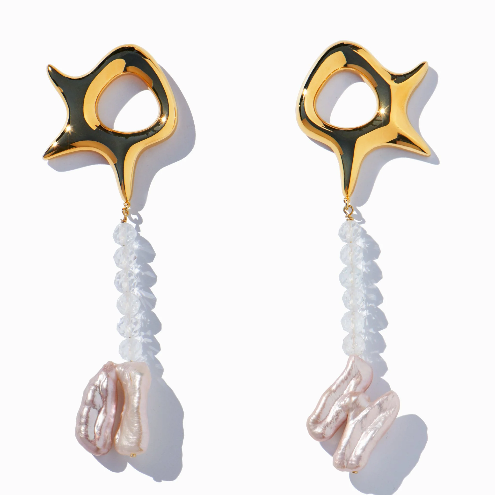 MING YU WANG Ziggy Earrings