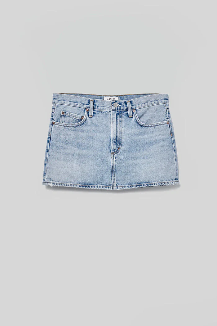 AGOLDE ALEK MINI SKIRT - FORCE - Image 3
