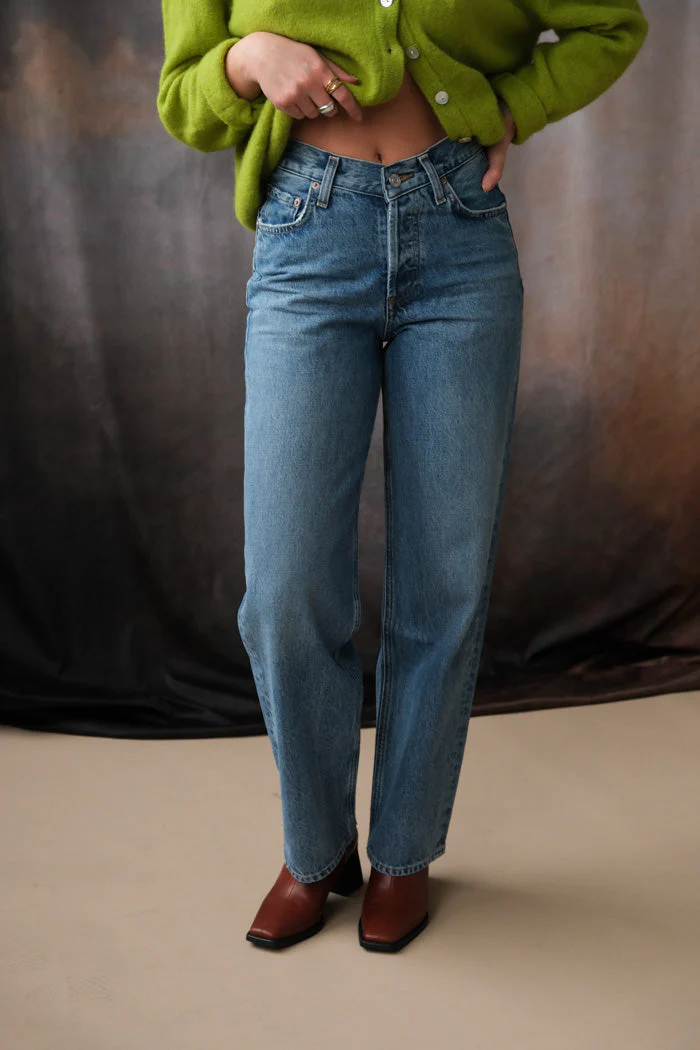 AGOLDE V WAIST BAGGY jean - FAIRWAY - Image 5