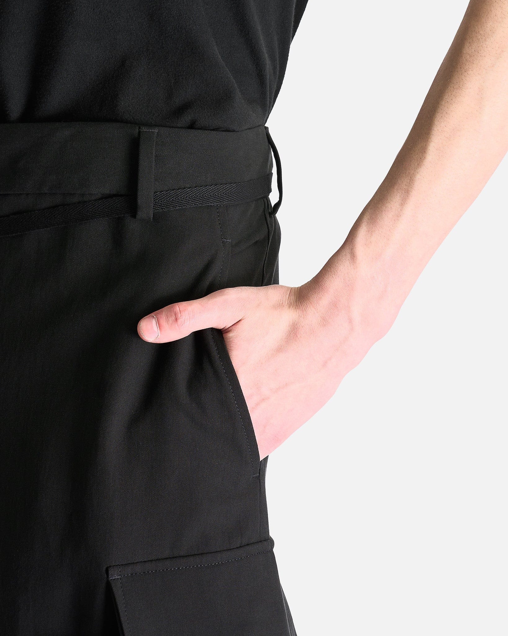 Ann Demeulemeester Iben Cargo Pants - Black - Image 4