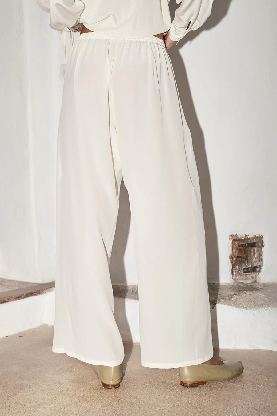 Datura Silk Judo Pants - Nata - Image 4