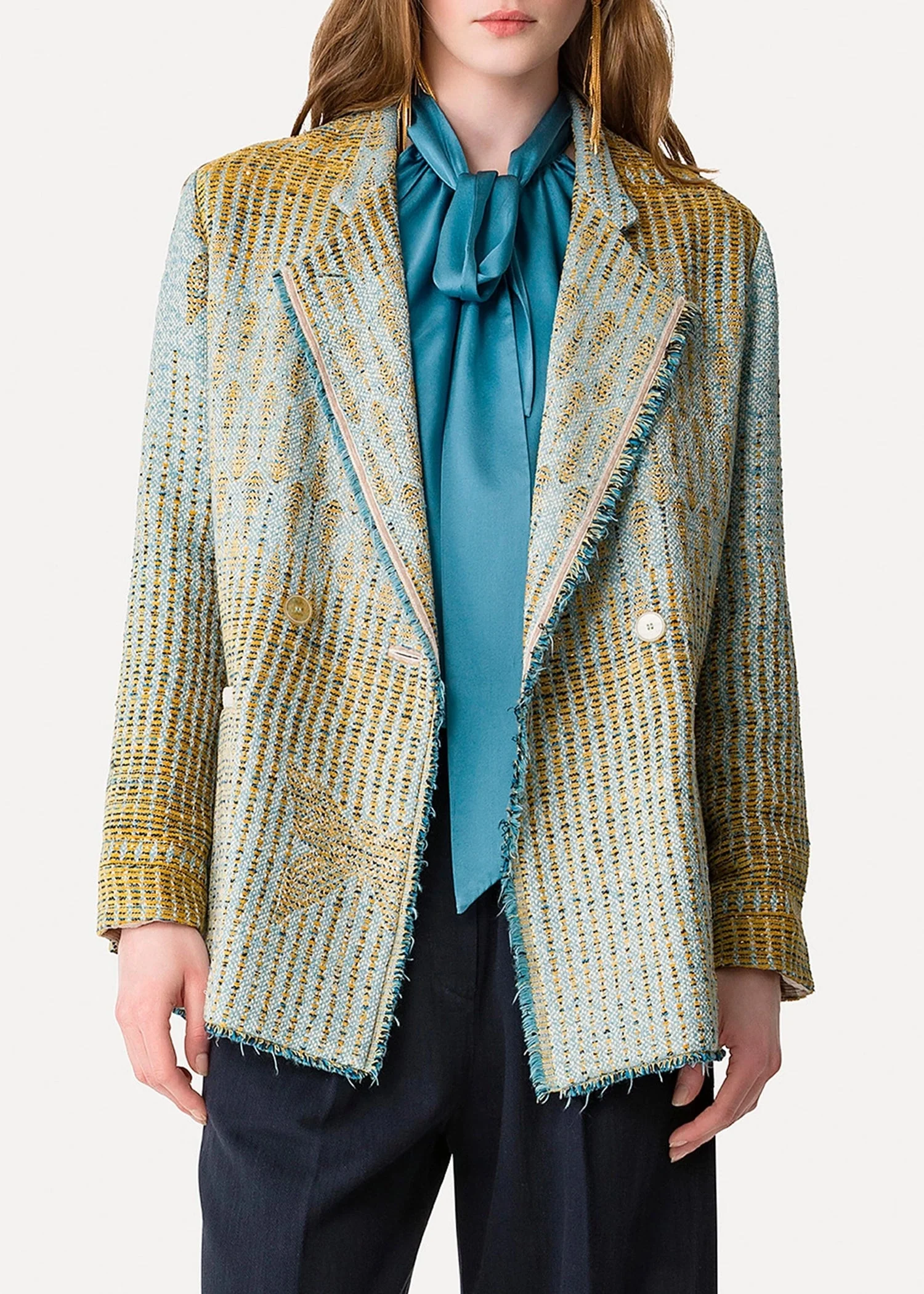 Forte Forte Libelle Jacket - Nuage - Image 3