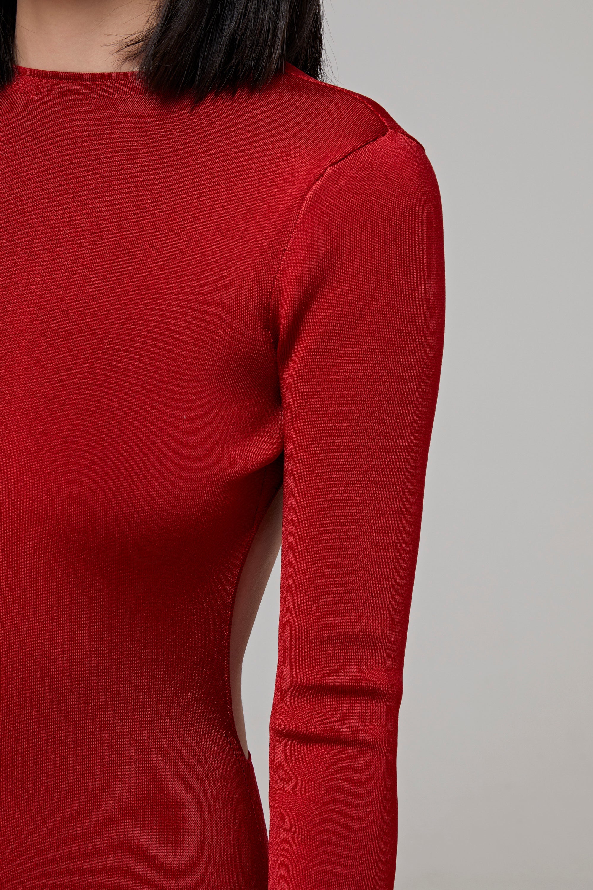 GALVAN LONDON Globe Chain Vega Dress - Rouge Piaf - Image 7