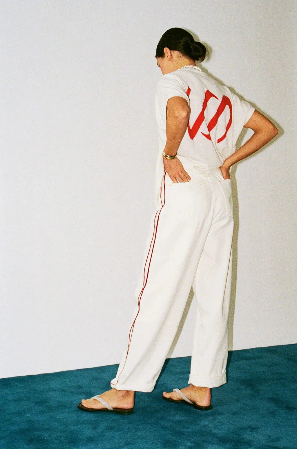 James Street Co. Pinstripe Track Pant - Image 4