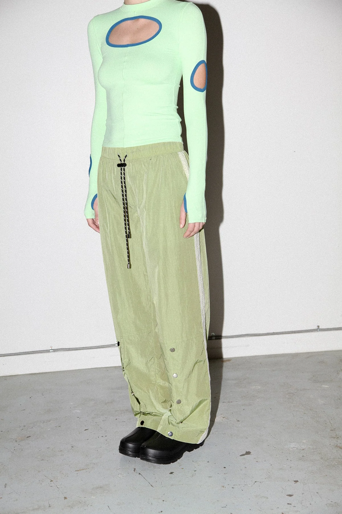 KkCo Split Track Pant - Algae - Image 4
