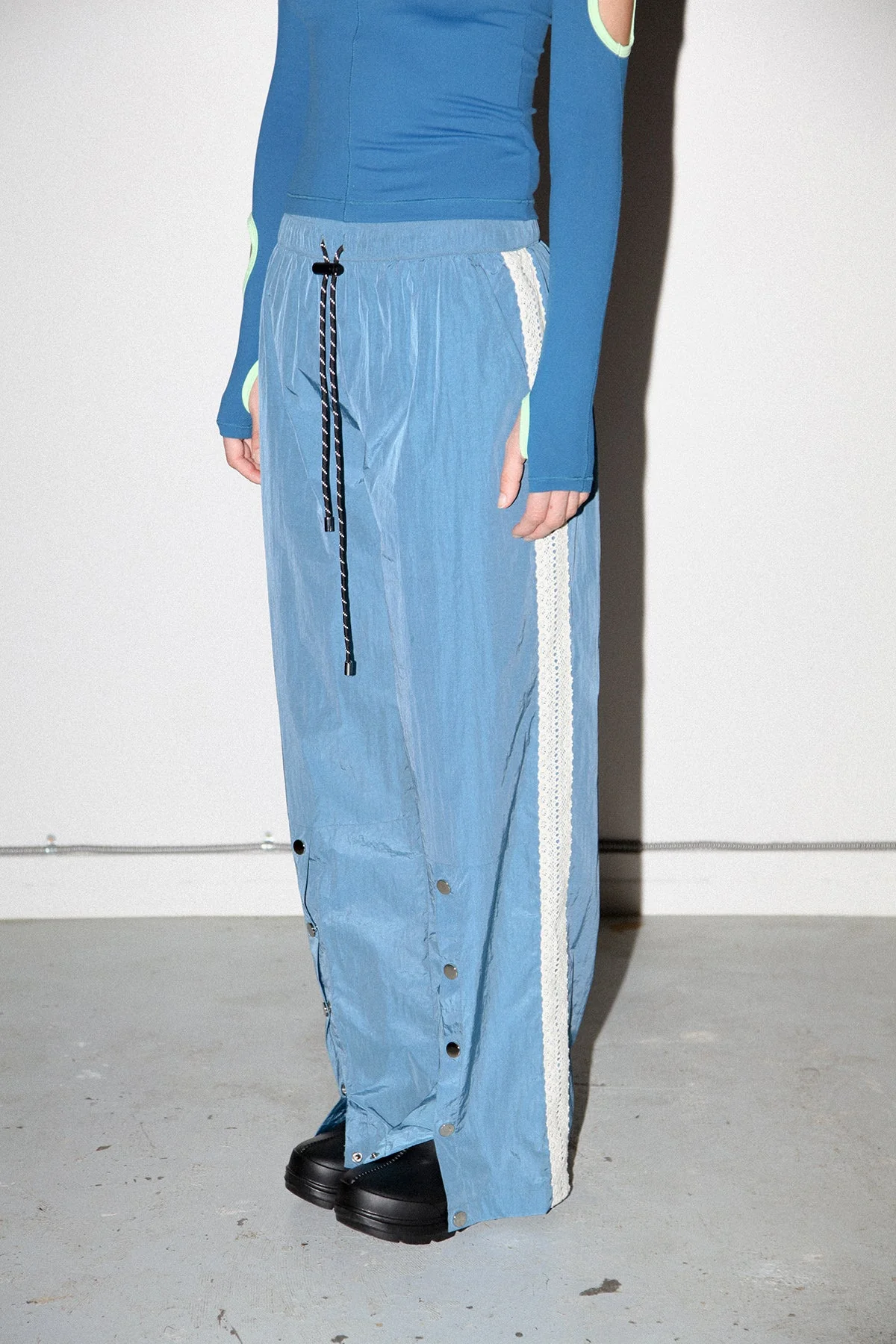 KkCo Split Track Pant - Lake - Image 4