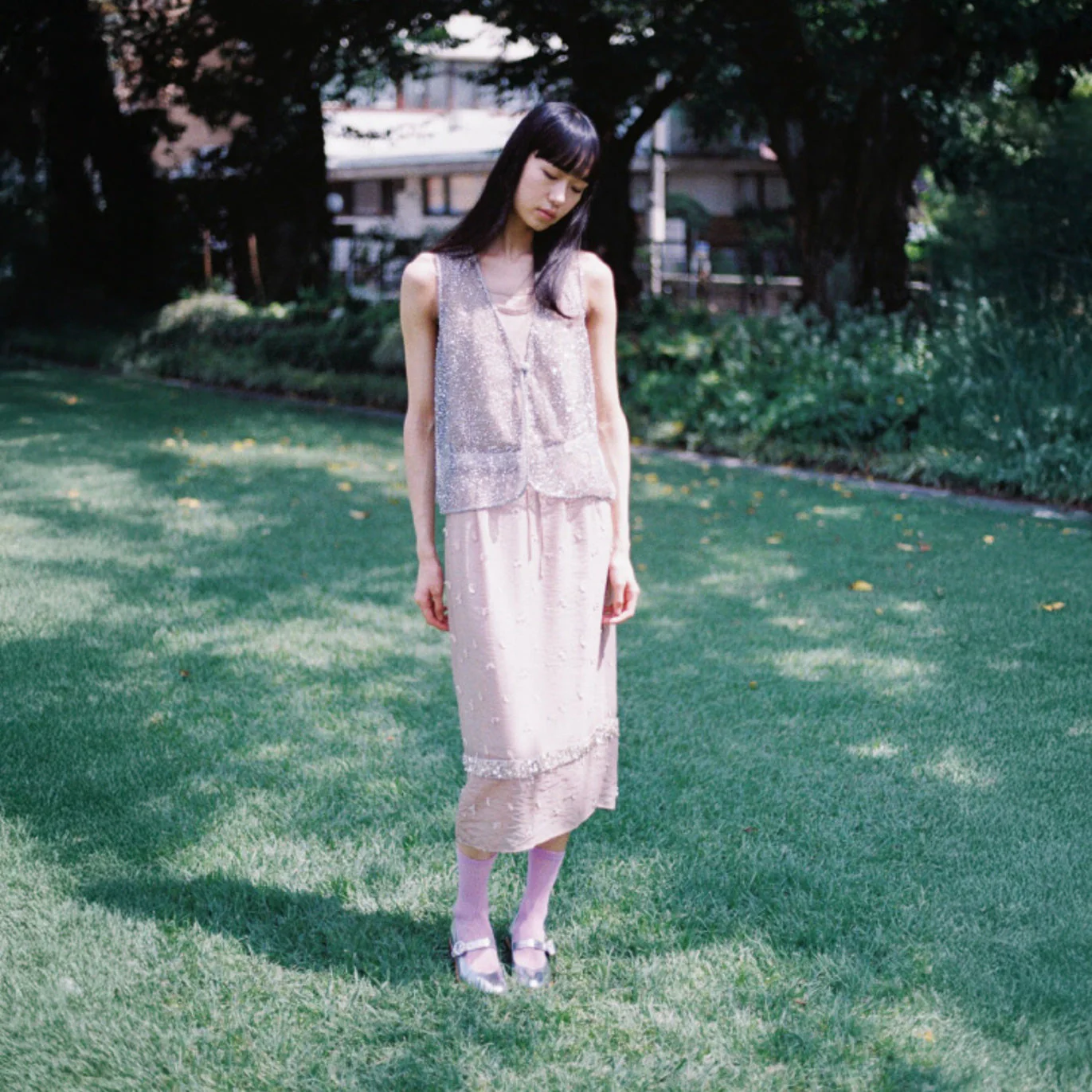 Leur Logette Petal Embroidery Skirt - Beige - Image 3