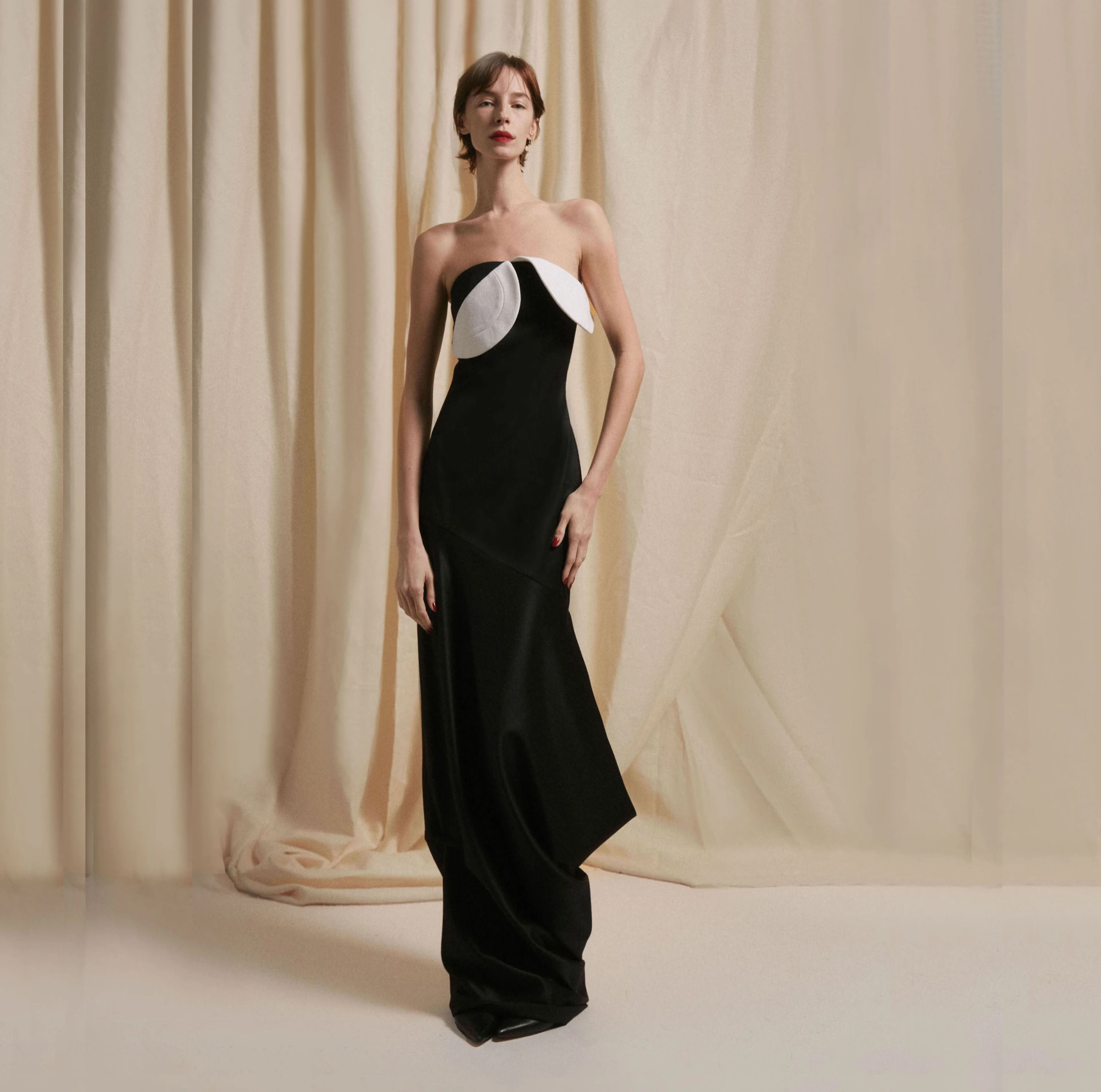 Luisa et La Luna Deauville Long Dress - Noir - Image 10