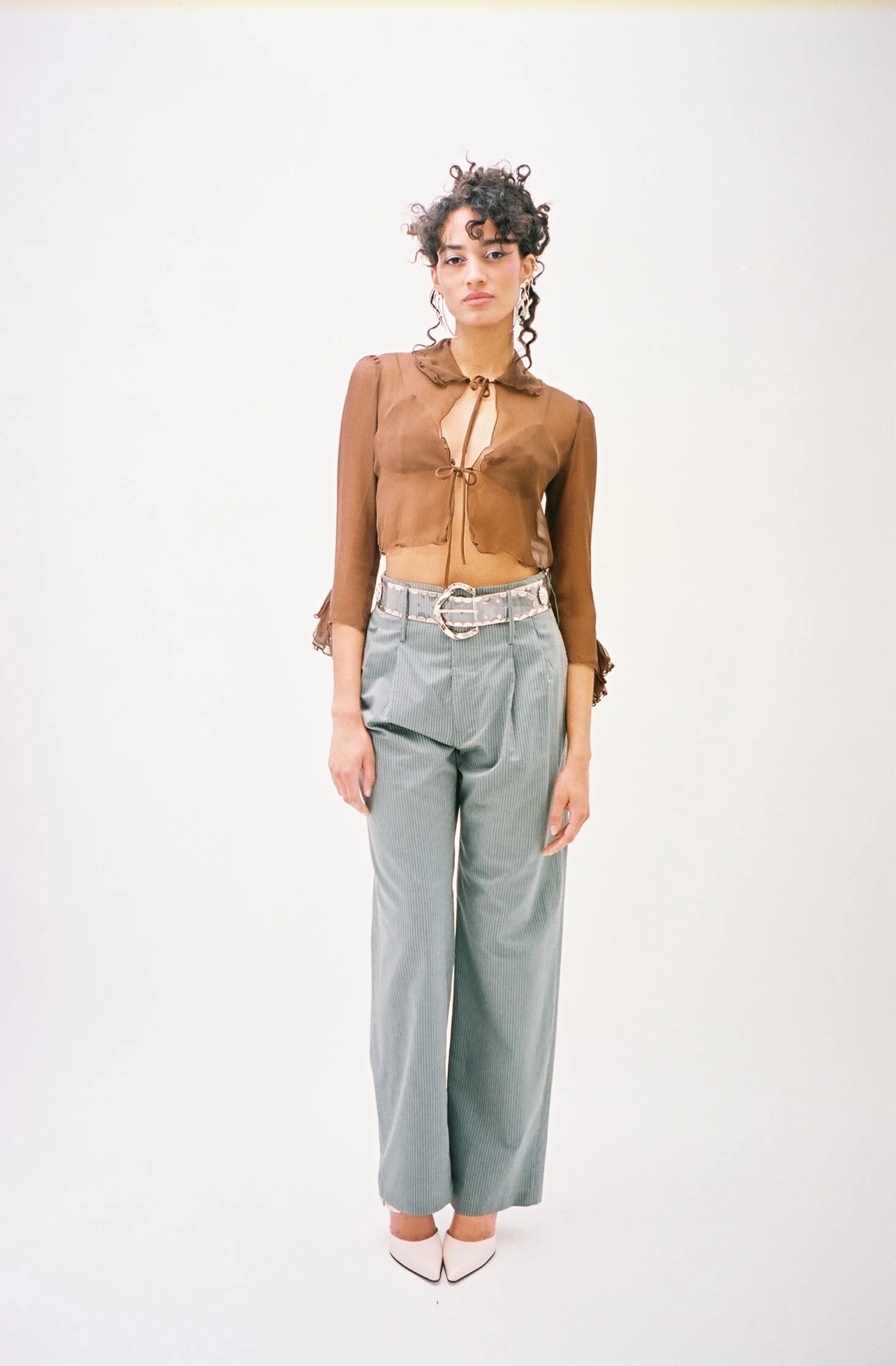 Maryam Nassir Zadeh Cadallic Bra - Bronze - Image 7