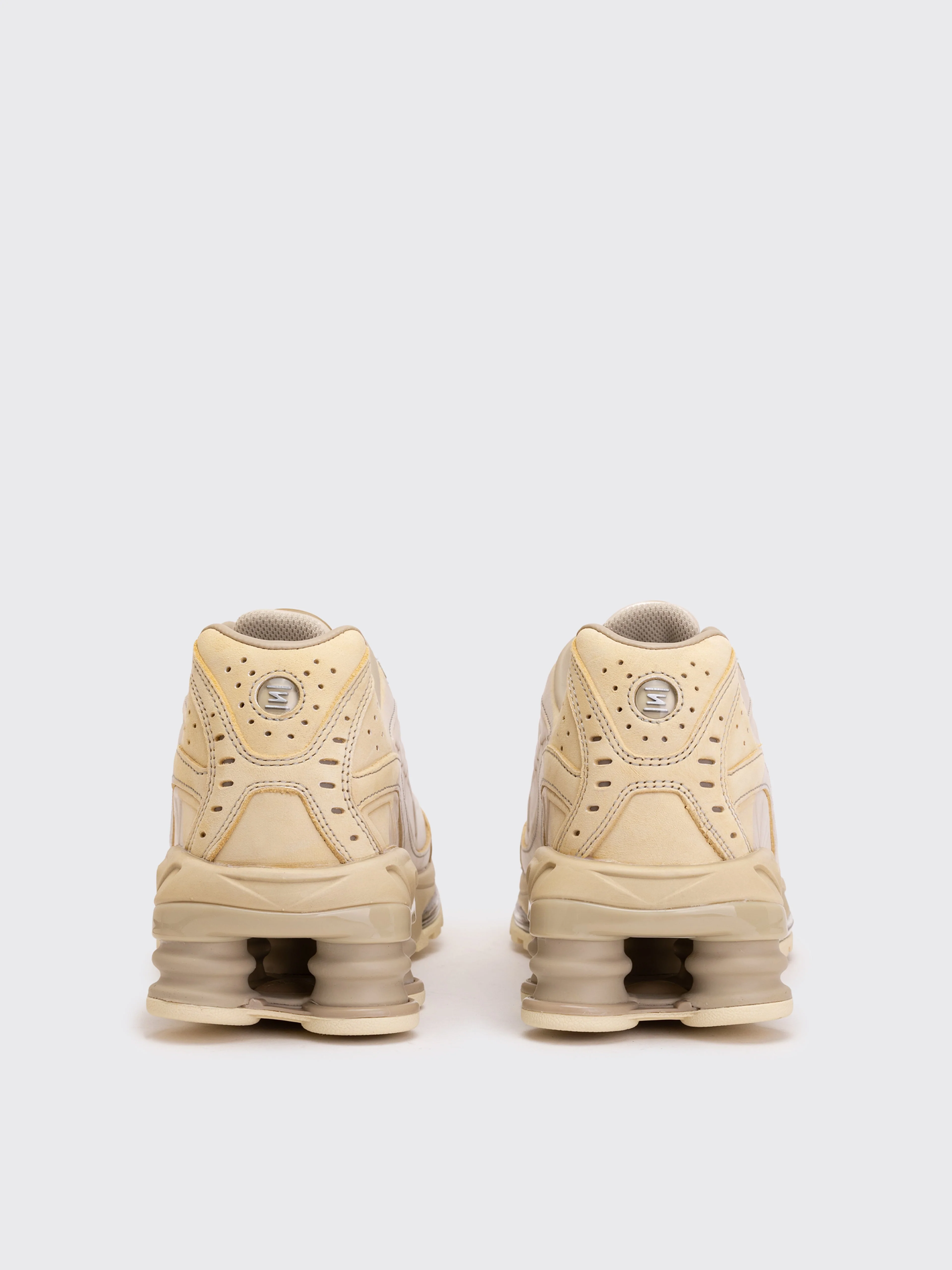 Nike Shox Ride 2 PRM Sneaker - Metallic Silver/LT Khaki-Desert Khaki - Image 3
