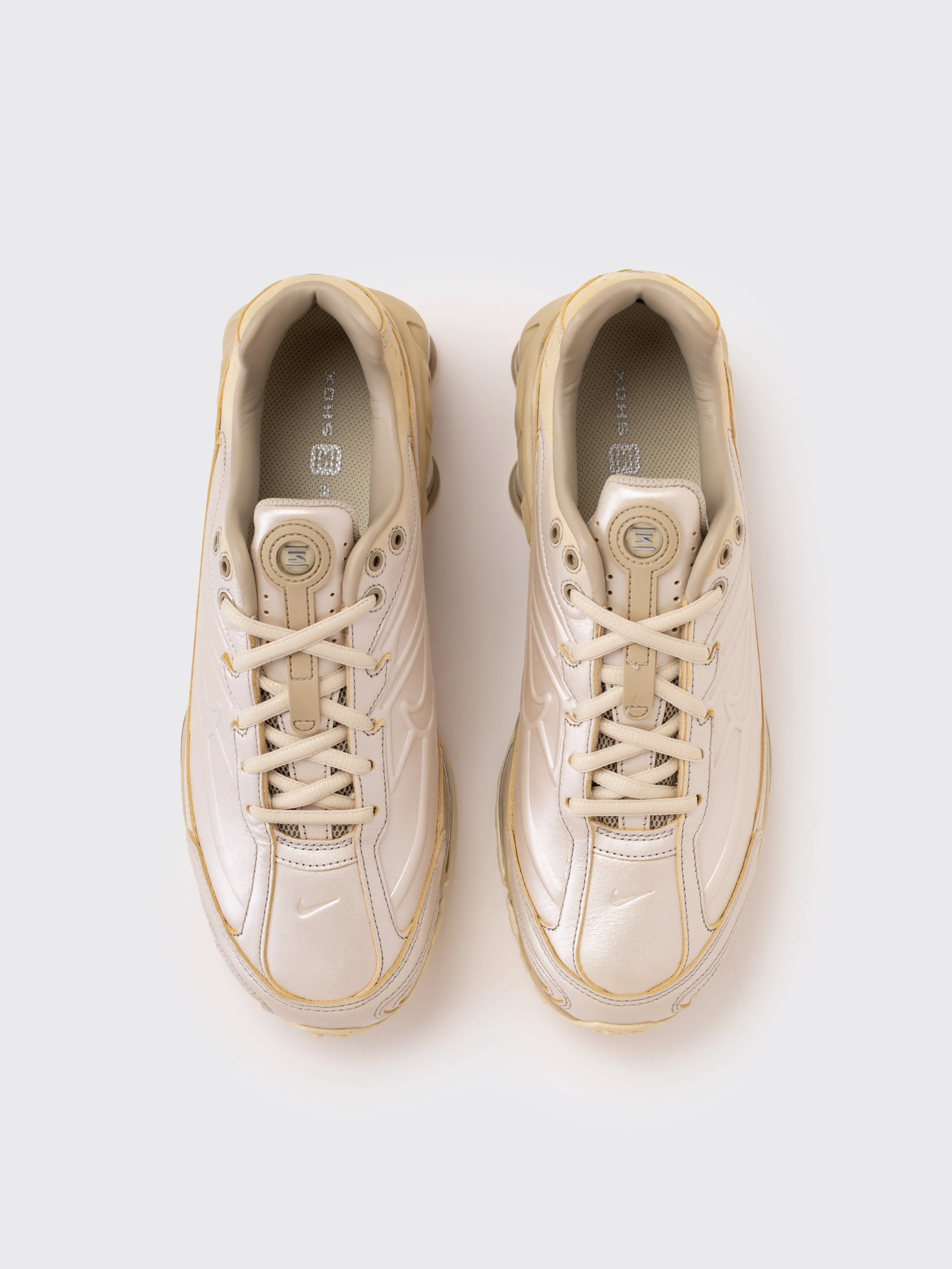 Nike Shox Ride 2 PRM Sneaker - Metallic Silver/LT Khaki-Desert Khaki - Image 4