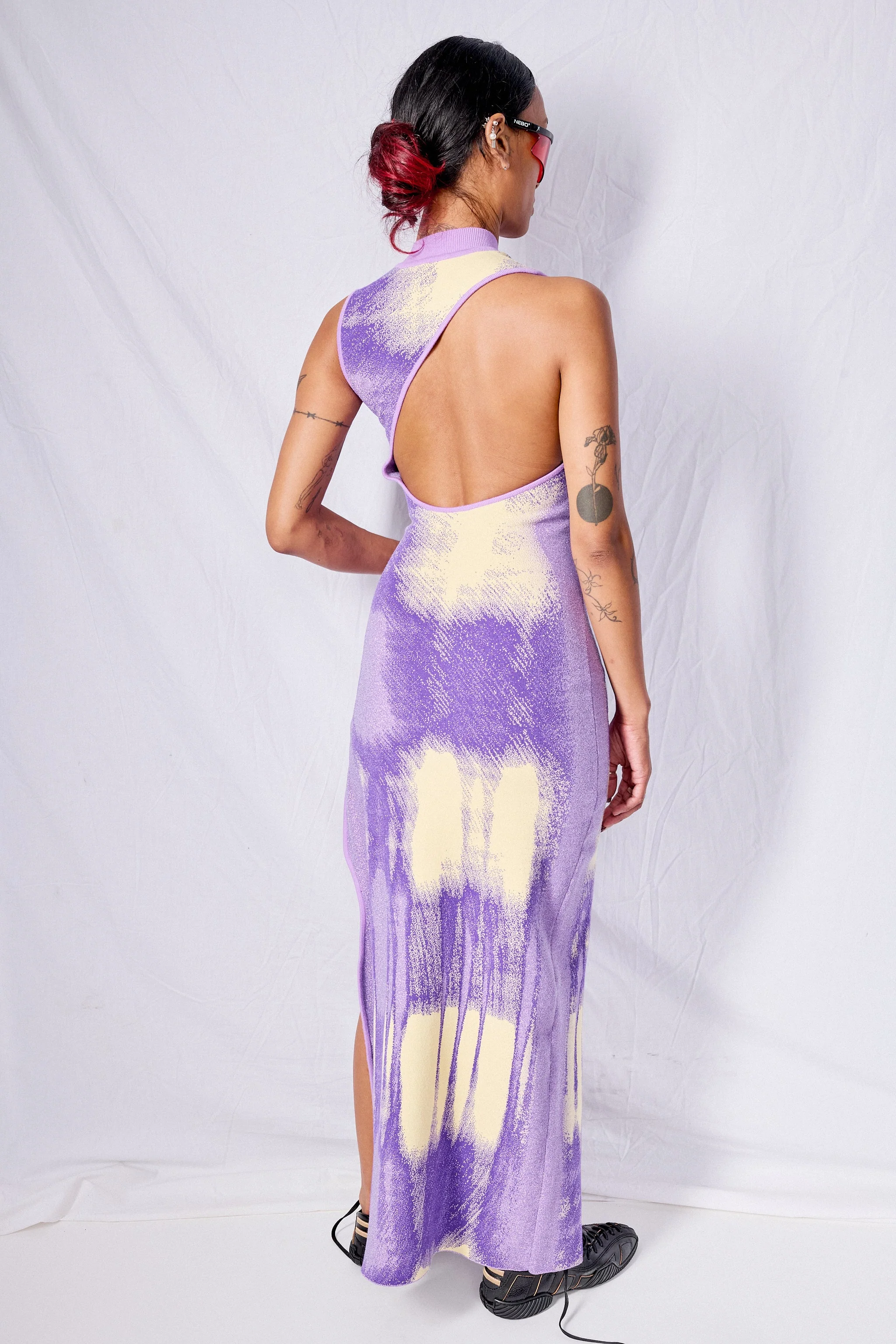 PH5 Purplicious Huxlee Wavy Maxi Dress - Image 3