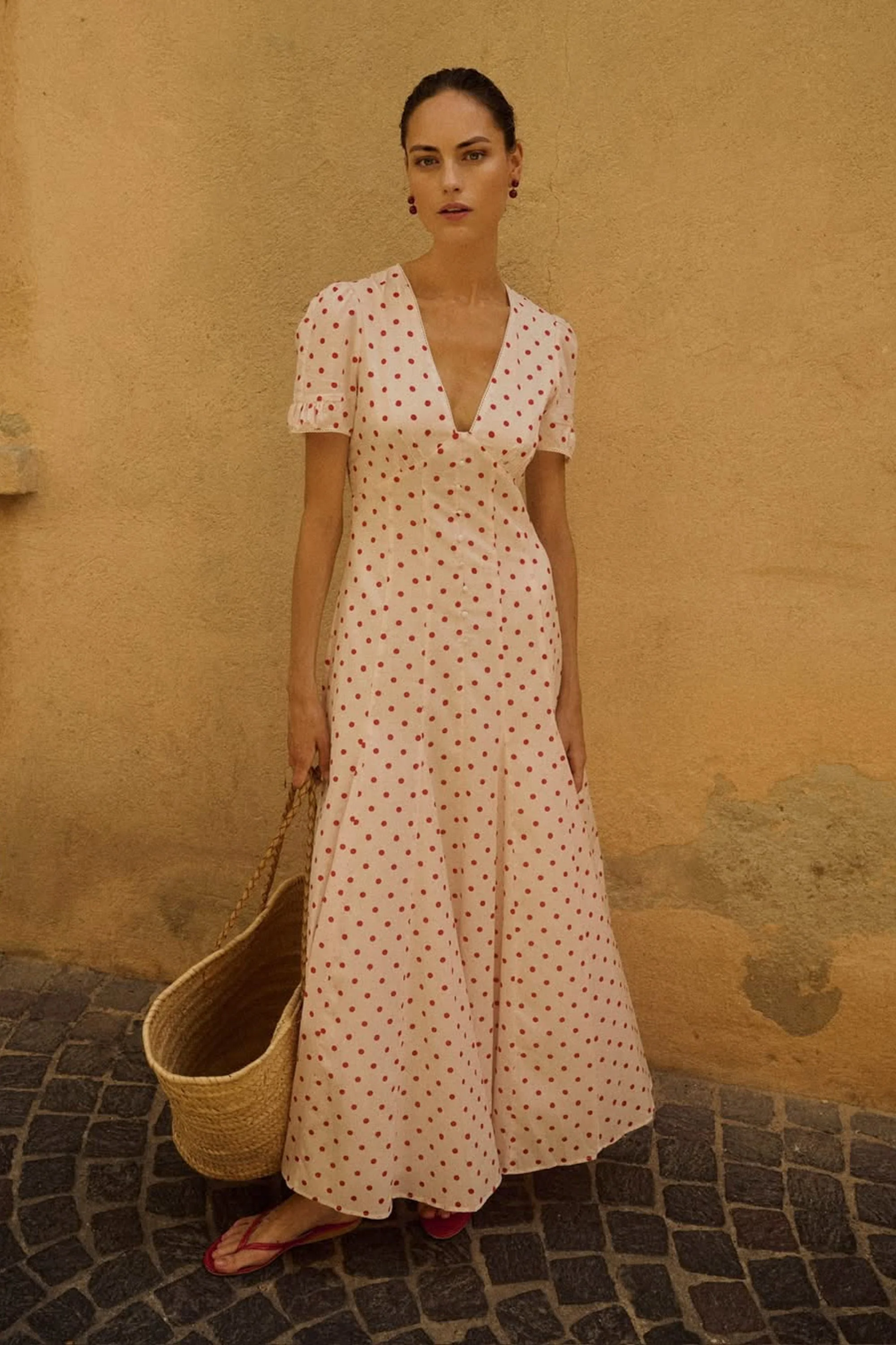 Posse Paloma Dress - Petite Polka Dot - Image 3