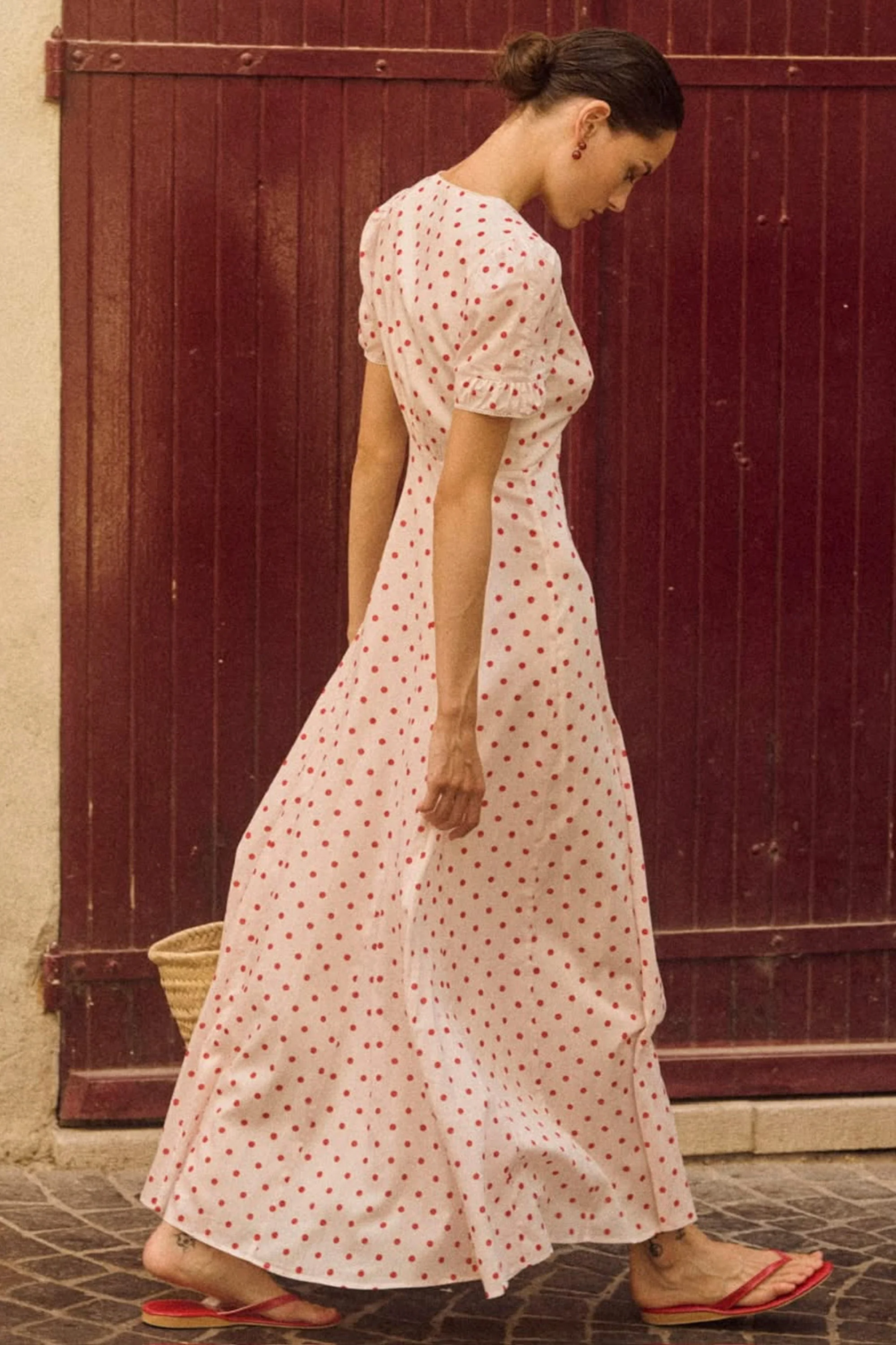Posse Paloma Dress - Petite Polka Dot - Image 4