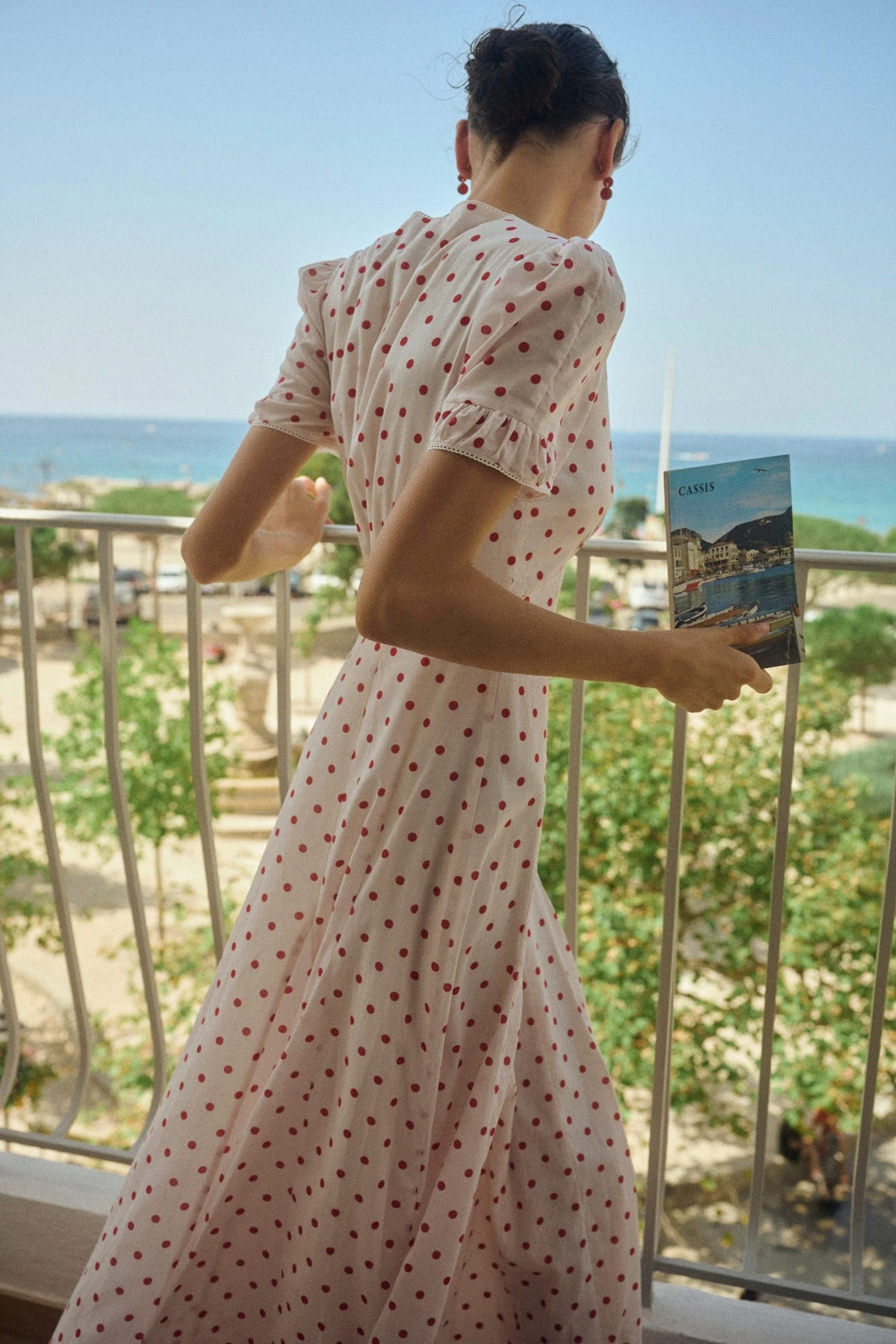 Posse Paloma Dress - Petite Polka Dot - Image 8