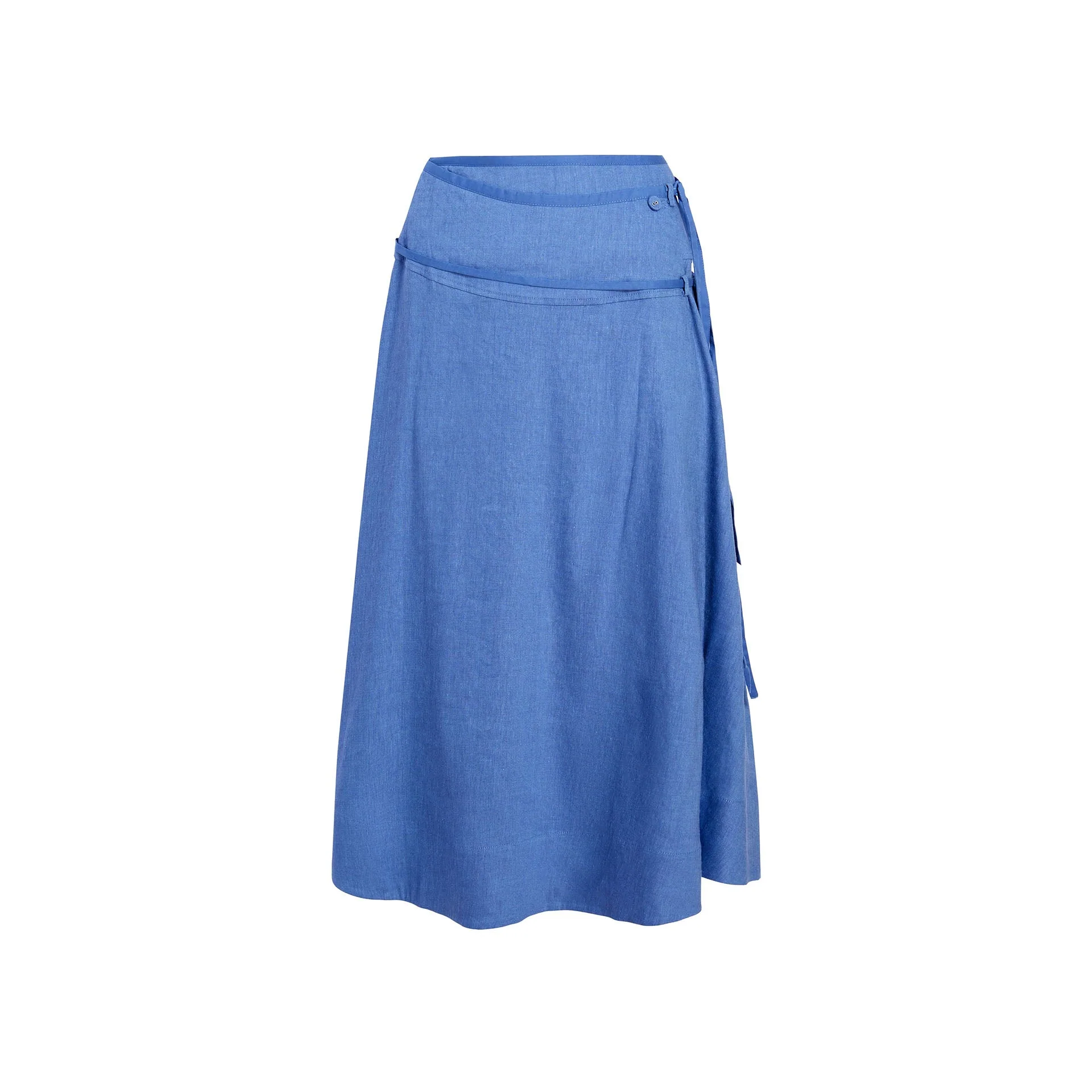 Proenza Schouler Jovie Wrap Skirt - Denim - Image 3