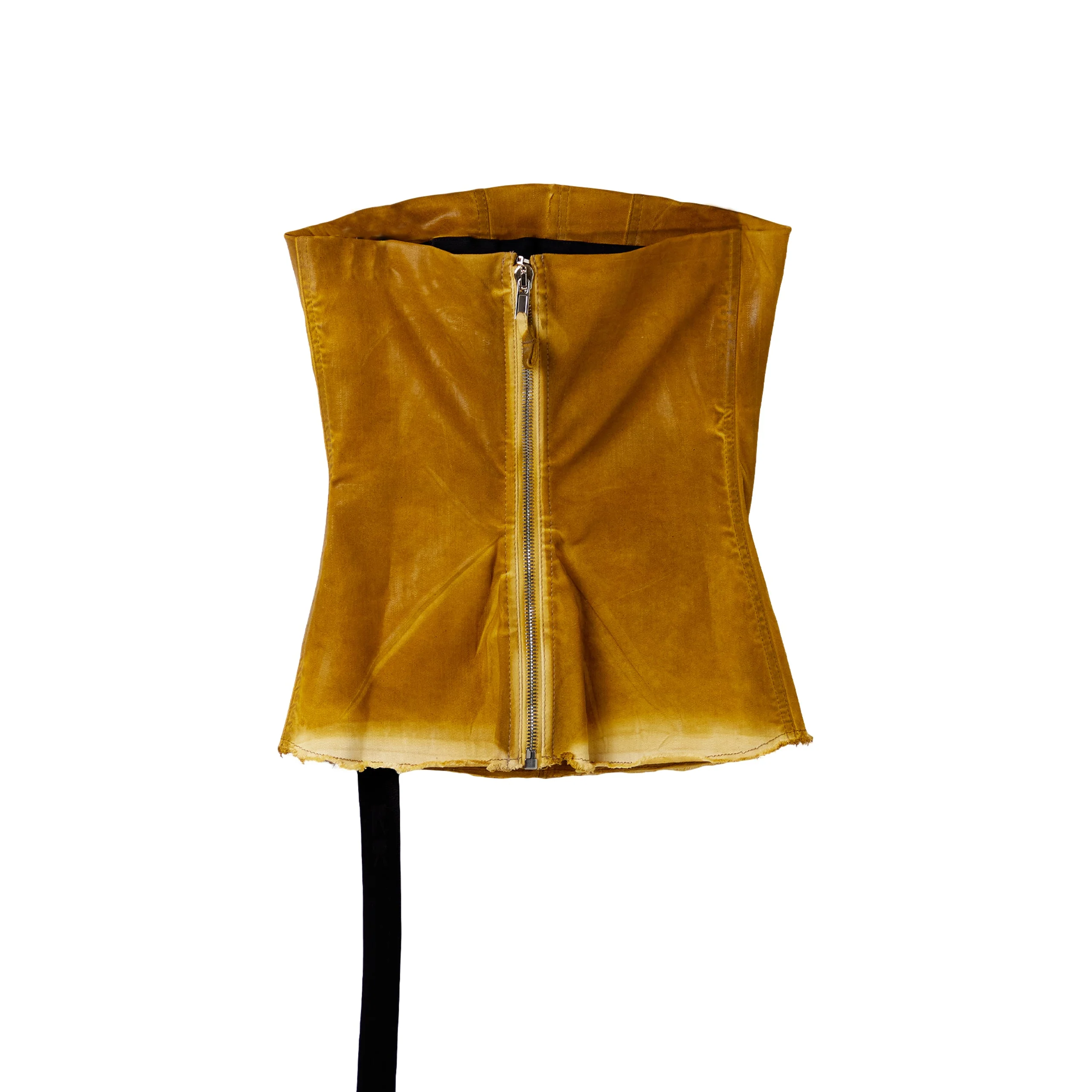 Rick Owens Bustier Top - Ochre - Image 3
