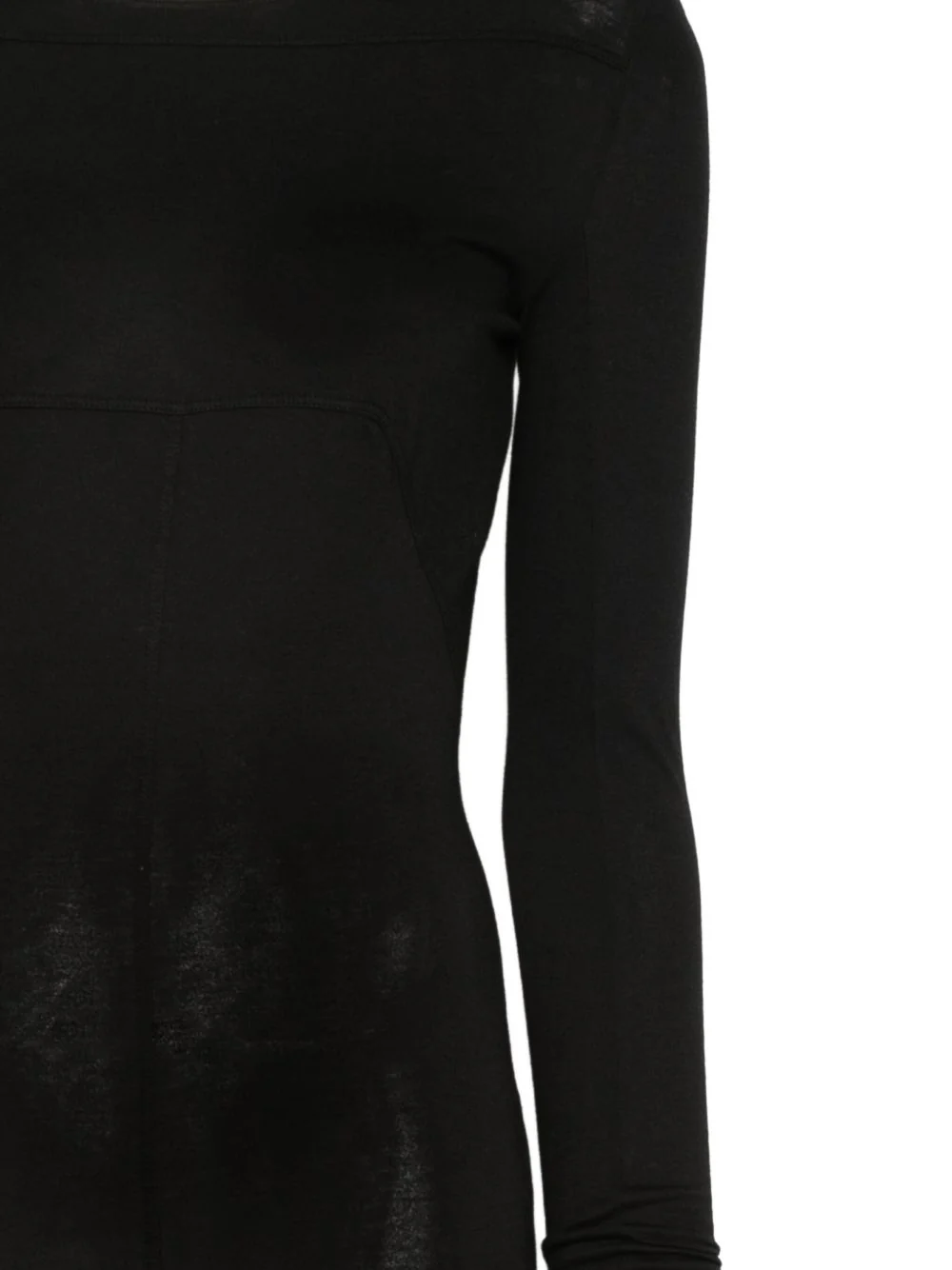 Rick Owens Simple EDFU Gown Dress - Black - Image 3