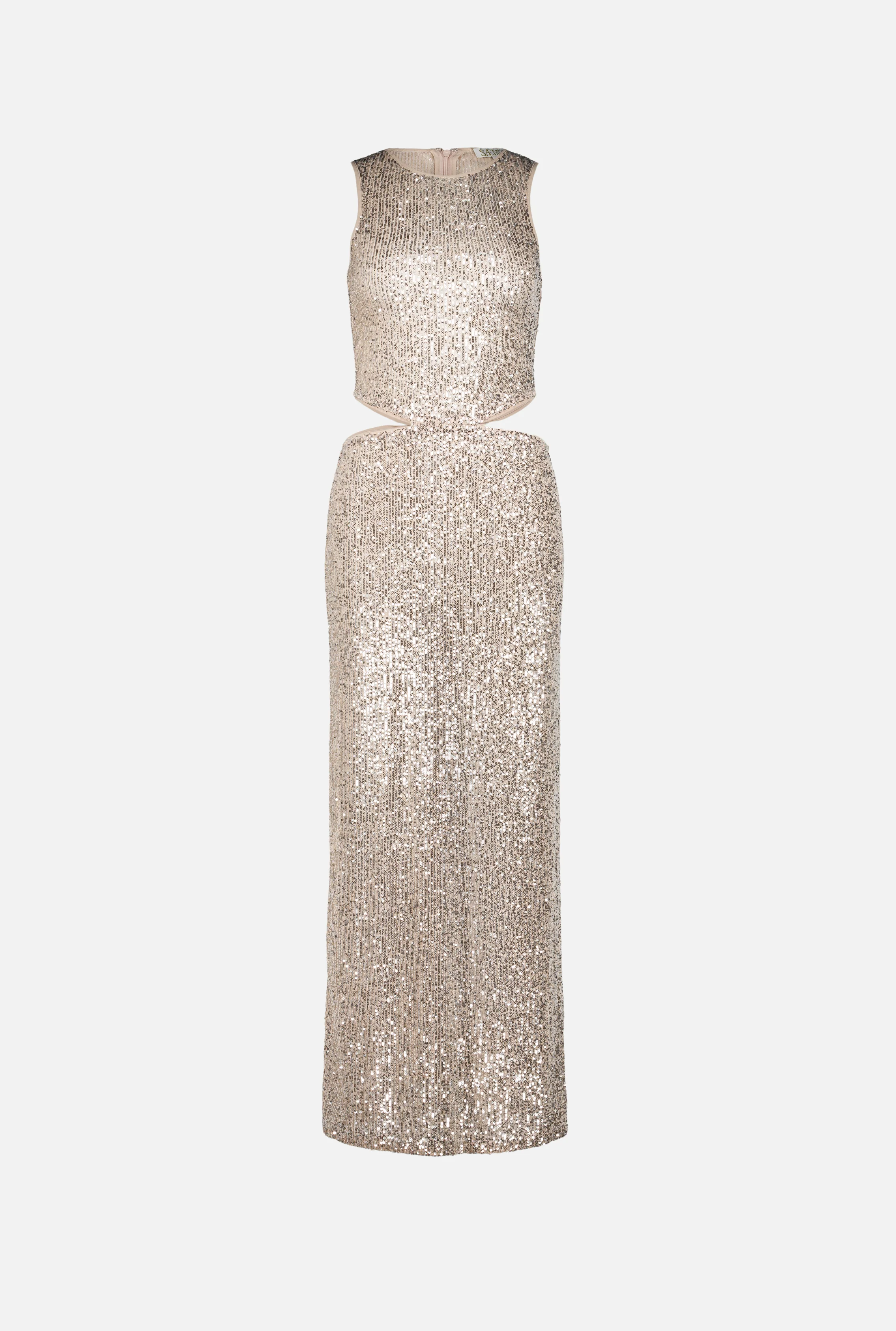 SAEMDI Cut Out Sequin Dress - Image 2