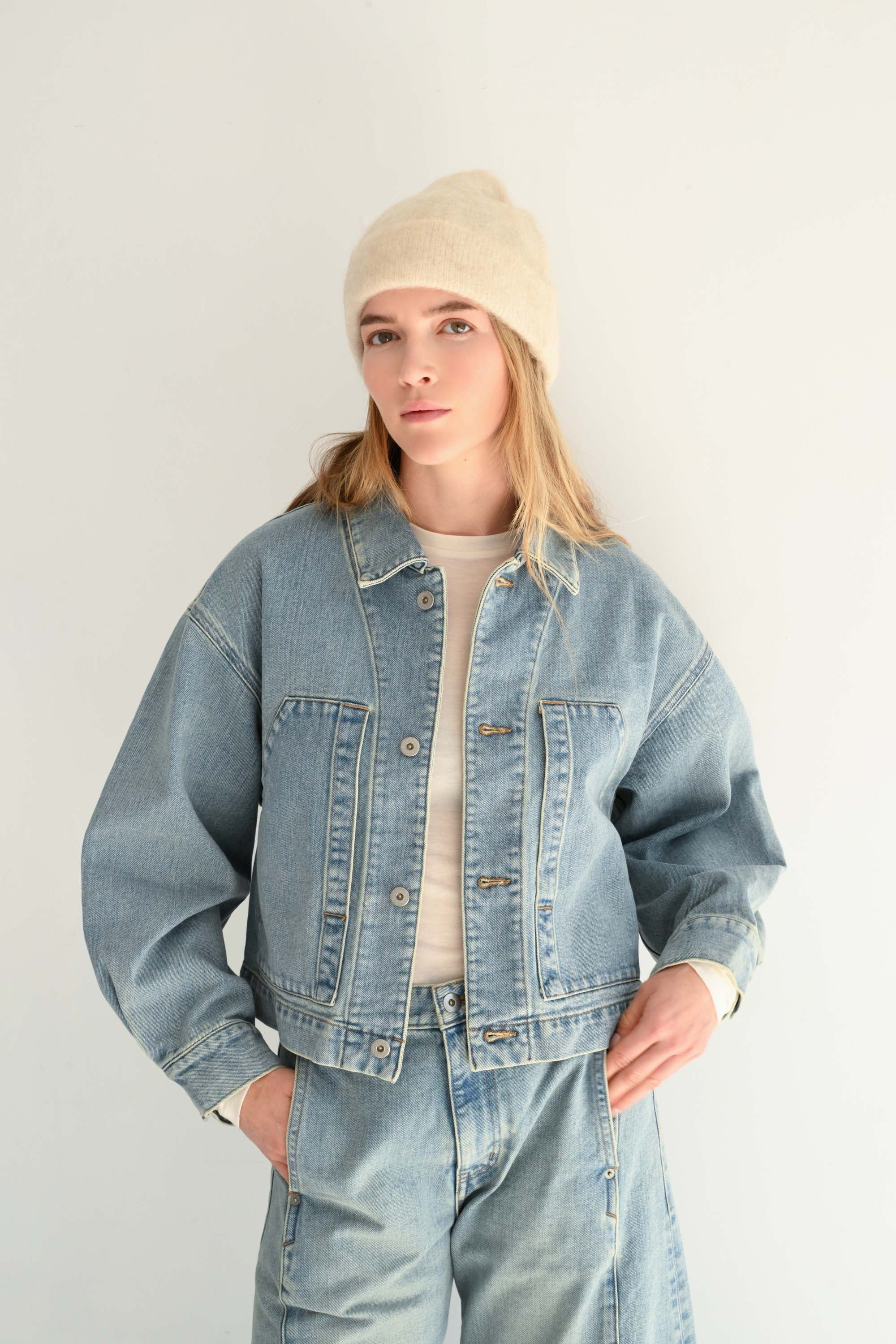 SAYAKA DAVIS NEW YORK Cropped Jacket - Image 2
