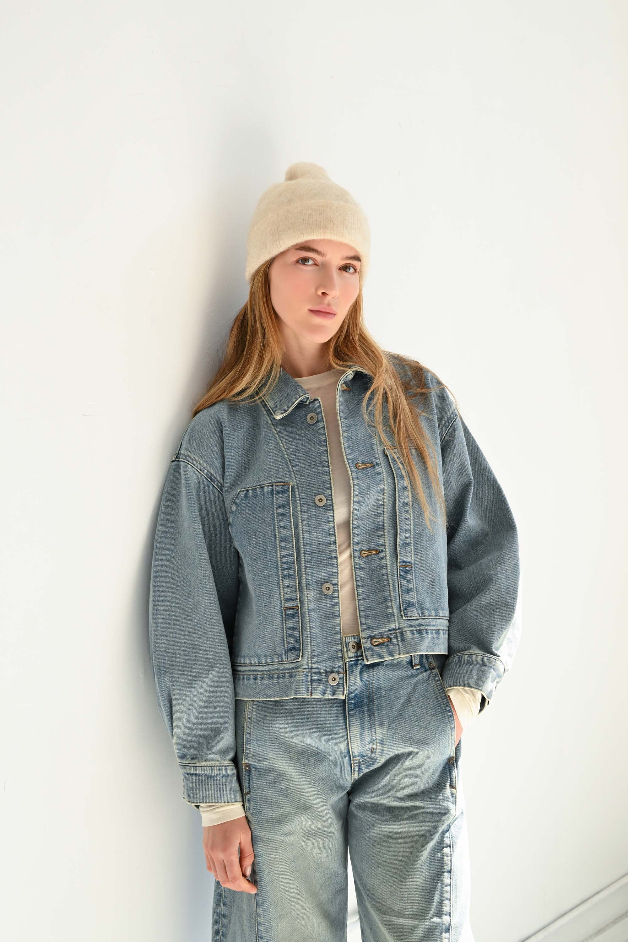 SAYAKA DAVIS NEW YORK Cropped Jacket - Image 3