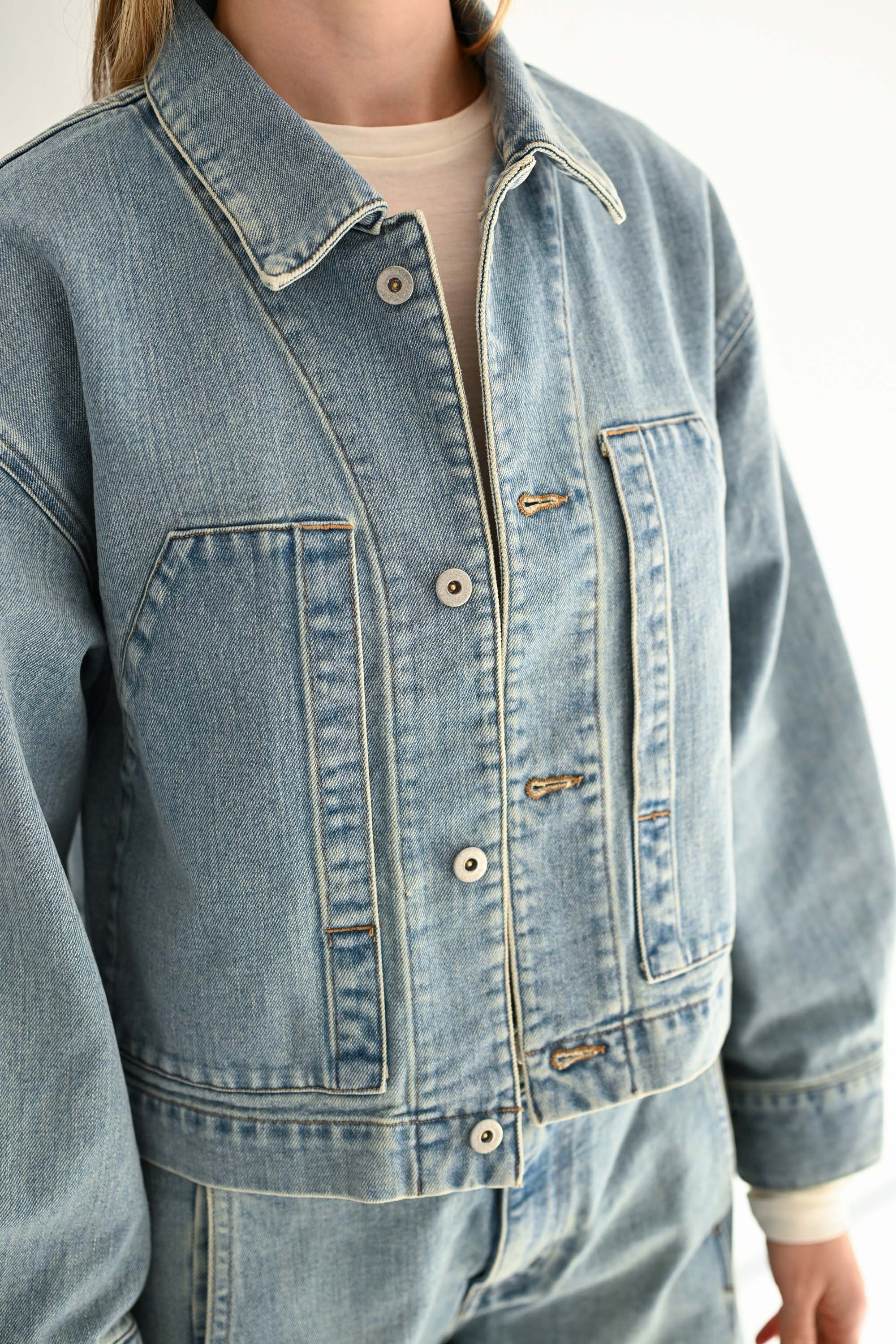 SAYAKA DAVIS NEW YORK Cropped Jacket - Image 6