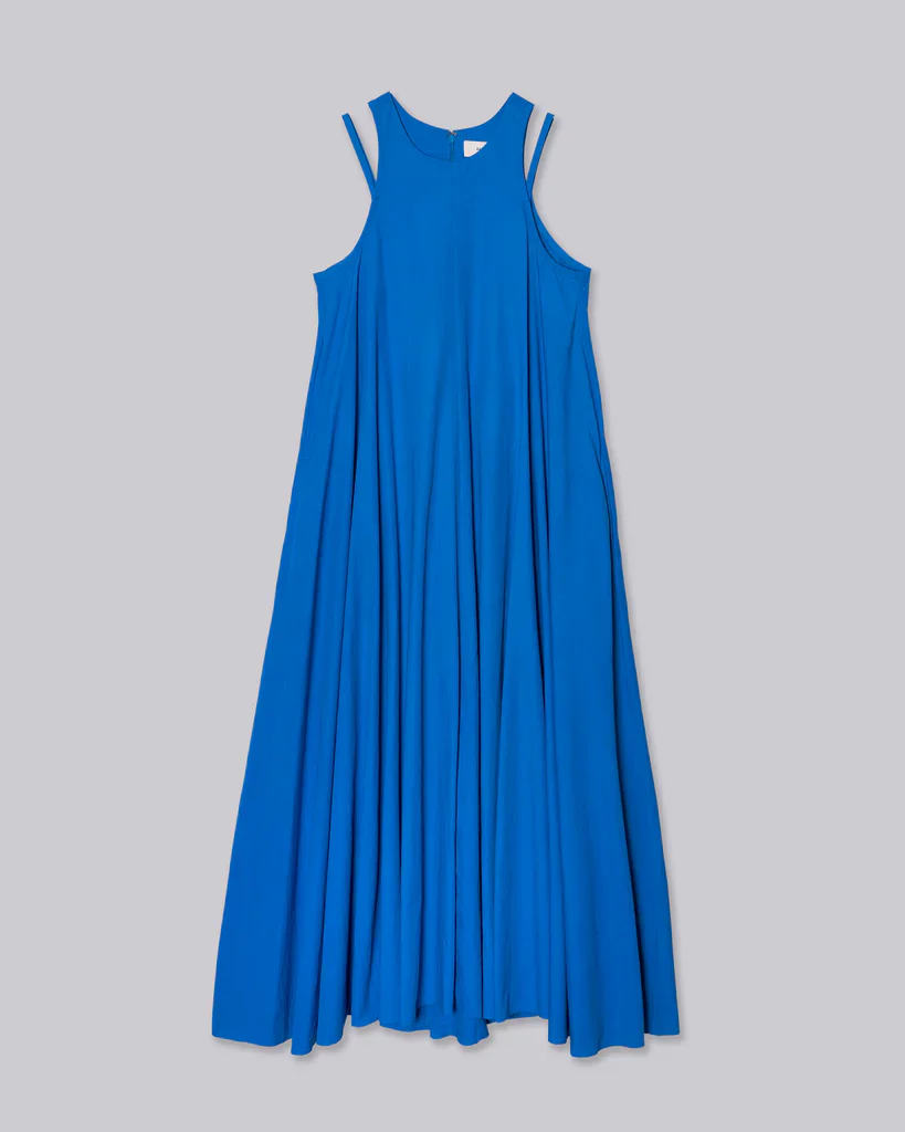 SAYAKA DAVIS NEW YORK Double Strap Dress - Cerulean - Image 5