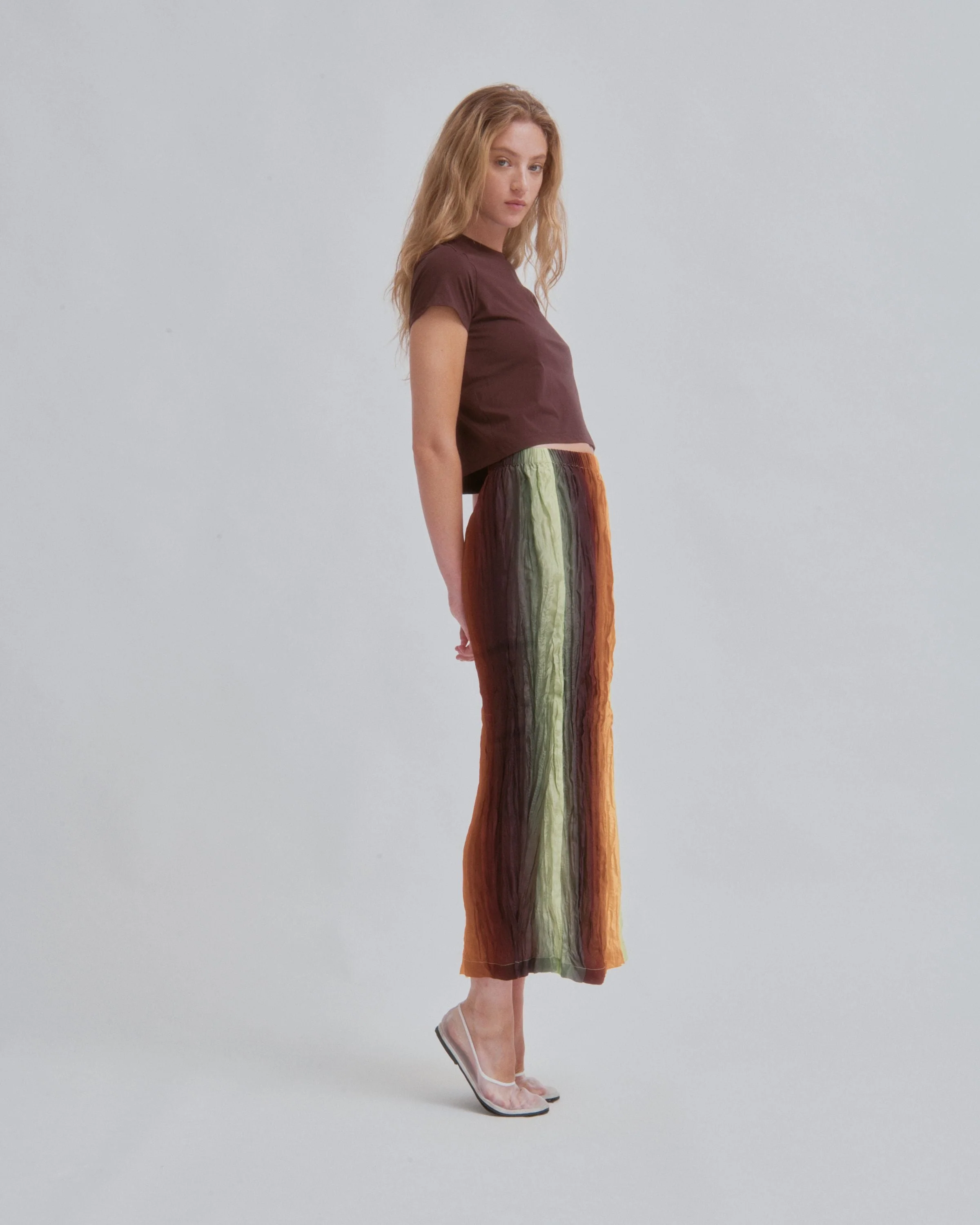 SAYAKA DAVIS NEW YORK Hand Pleated Skirt - Gradient - Image 6