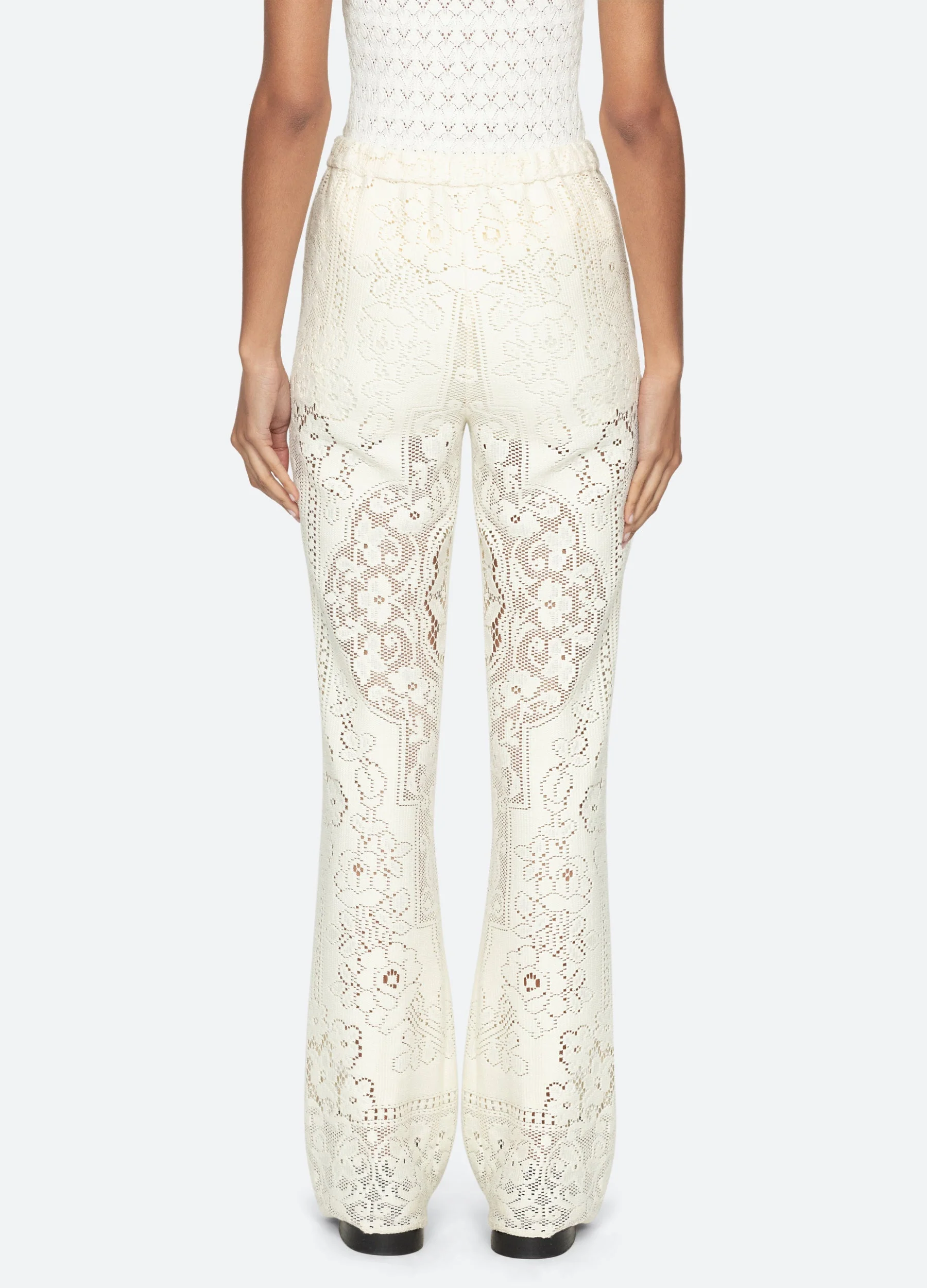 Sea NY Arianna Pants - Cream - Image 3